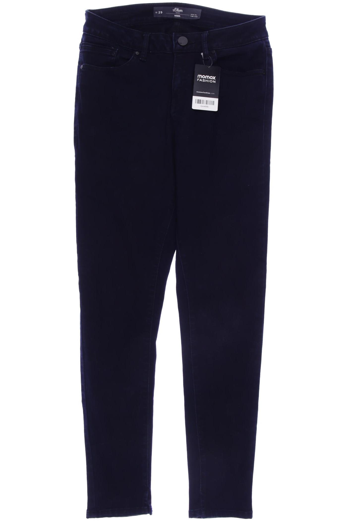 

s.Oliver Damen Jeans, marineblau