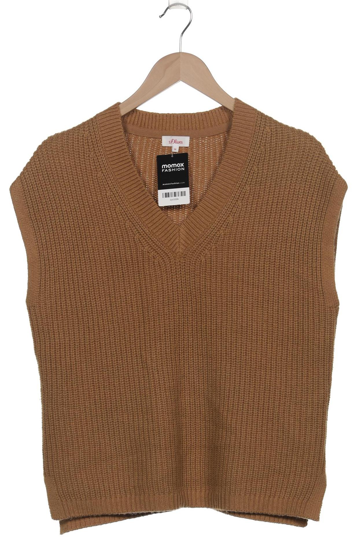 

s.Oliver Damen Pullover, braun, Gr. 36