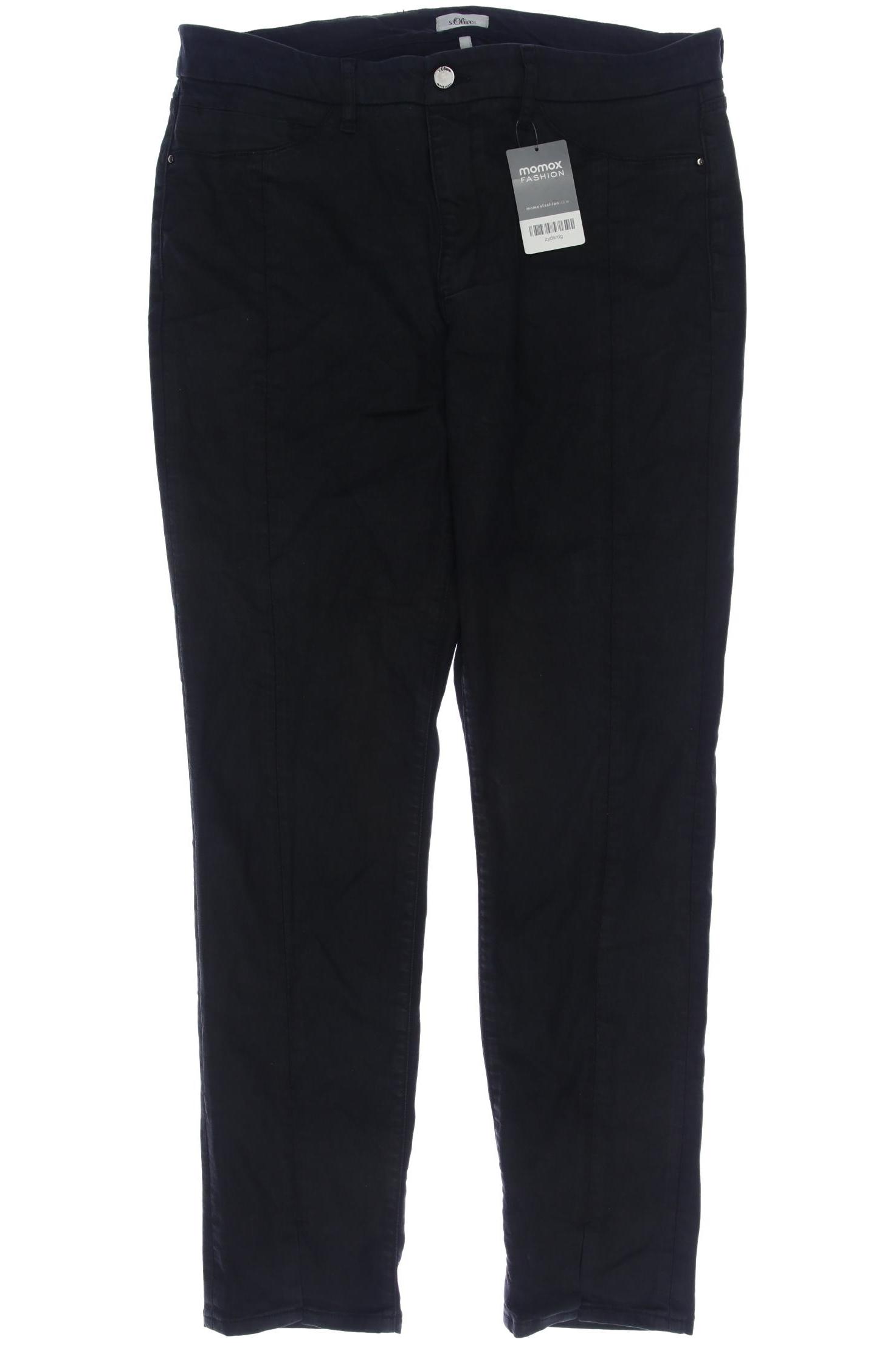 

s.Oliver Damen Stoffhose, schwarz, Gr. 42