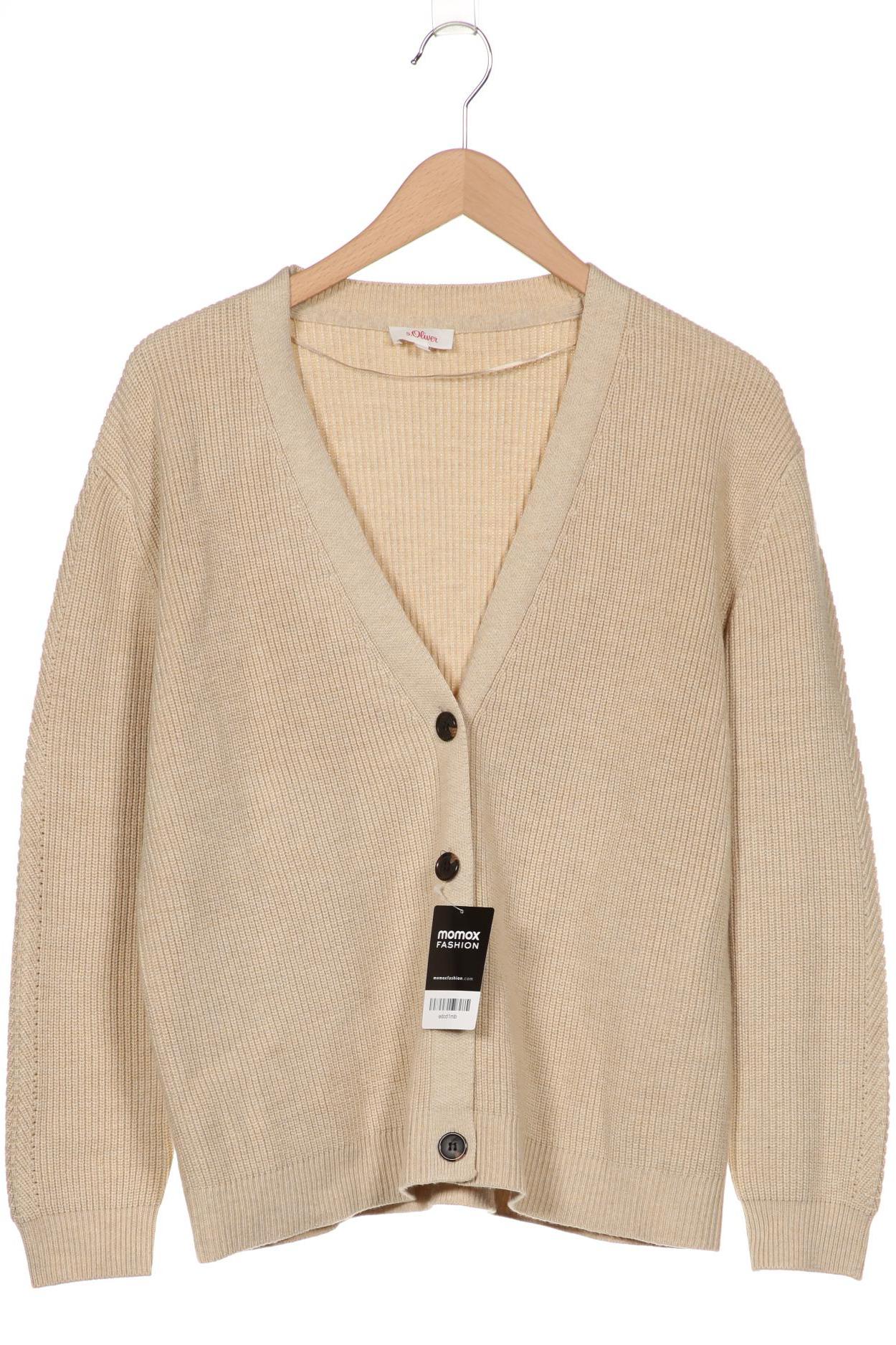

s.Oliver Damen Strickjacke, beige