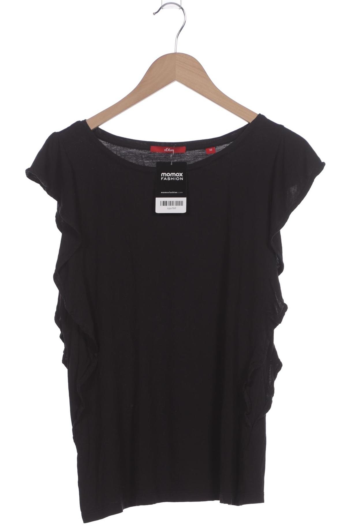 

s.Oliver Damen T-Shirt, schwarz, Gr. 38