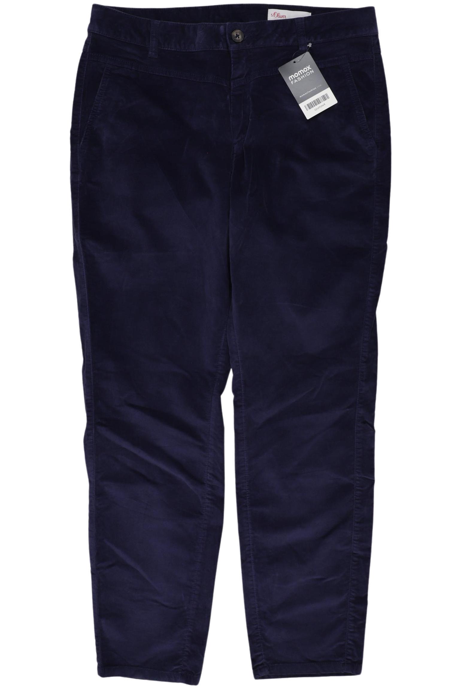 

s.Oliver Damen Stoffhose, marineblau, Gr. 38