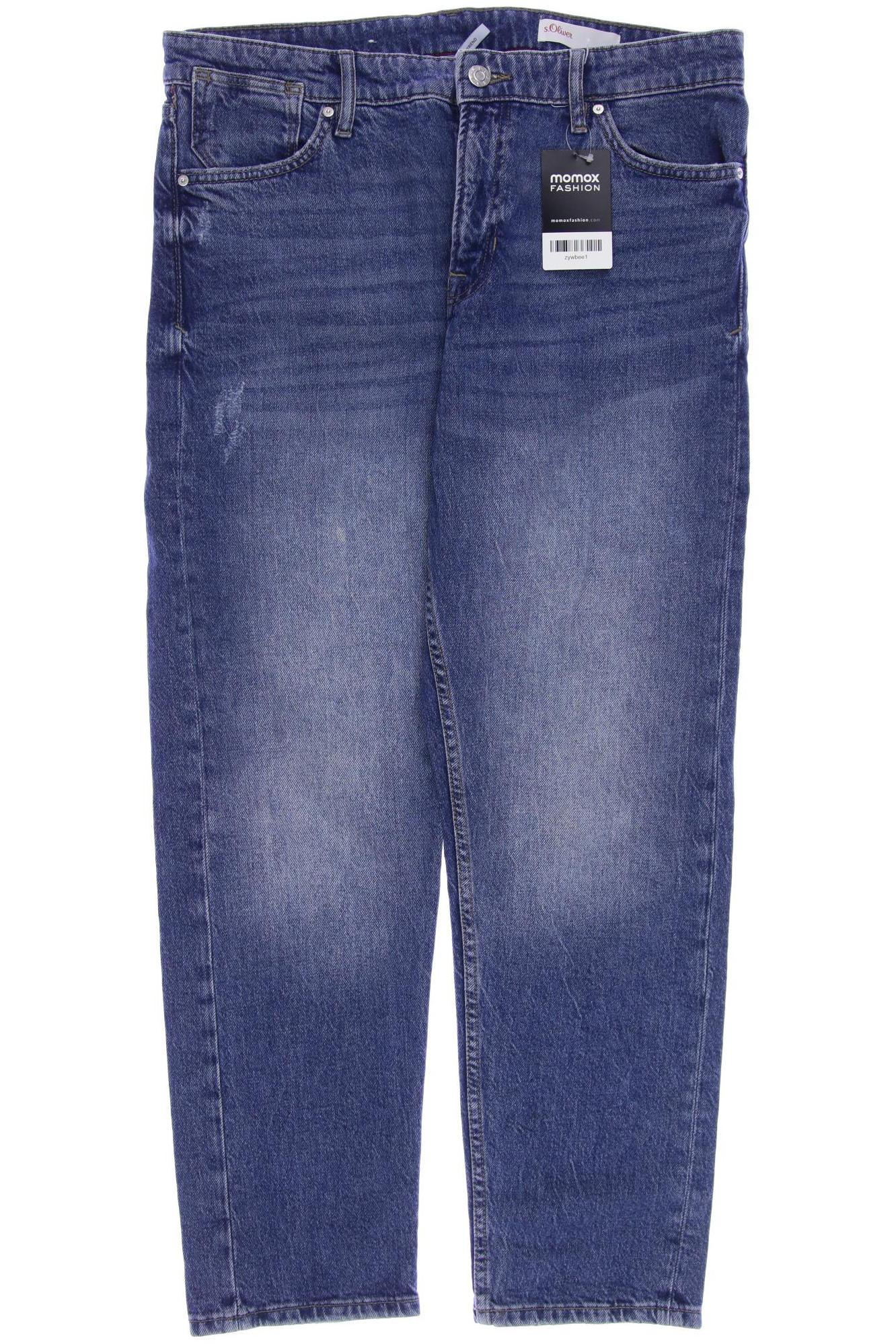 

s.Oliver Damen Jeans, blau