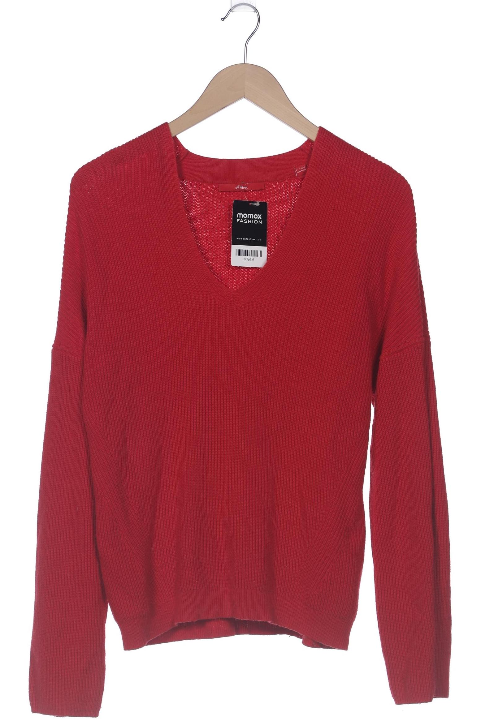 

s.Oliver Damen Pullover, rot, Gr. 36