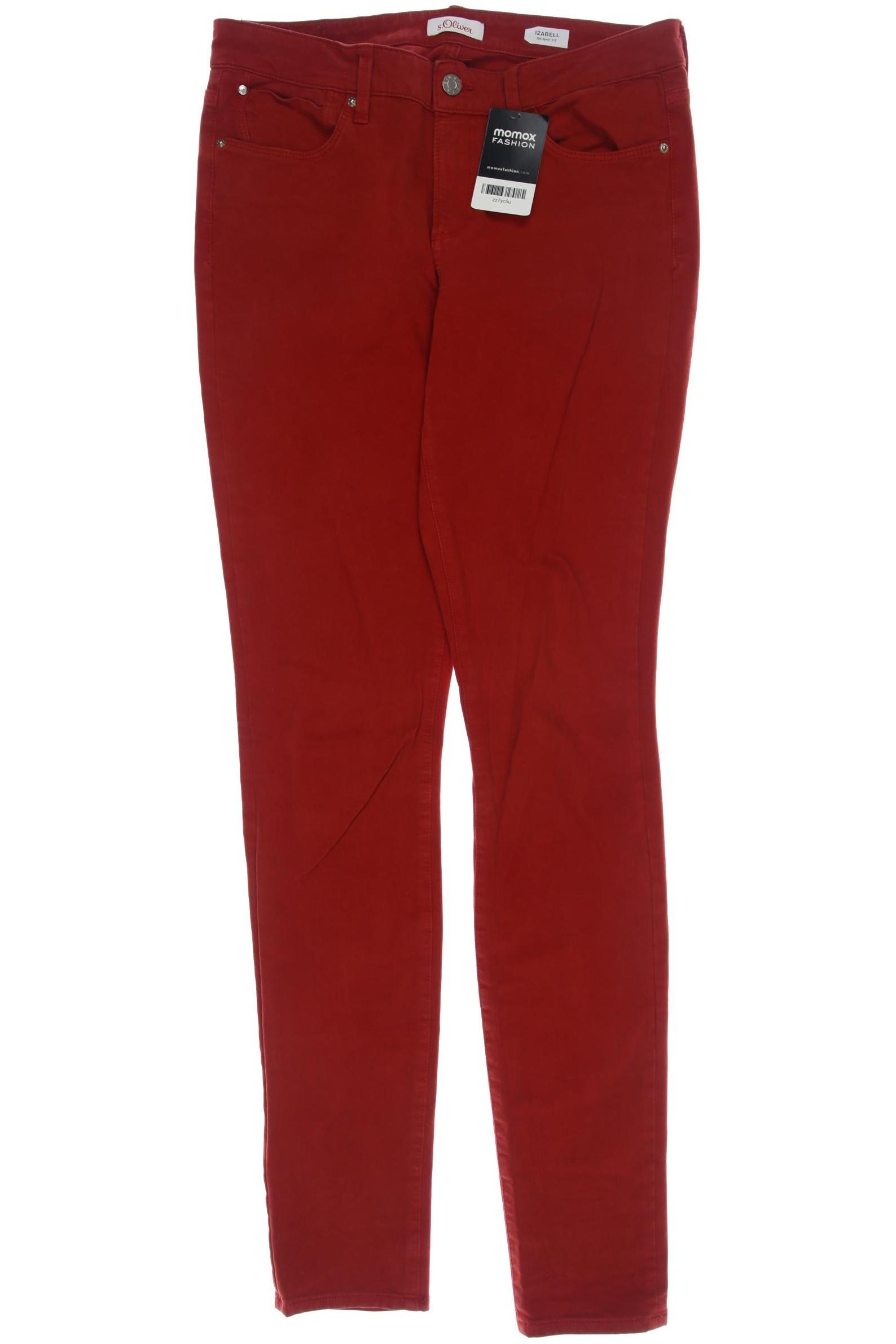 

s.Oliver Damen Jeans, rot, Gr. 38