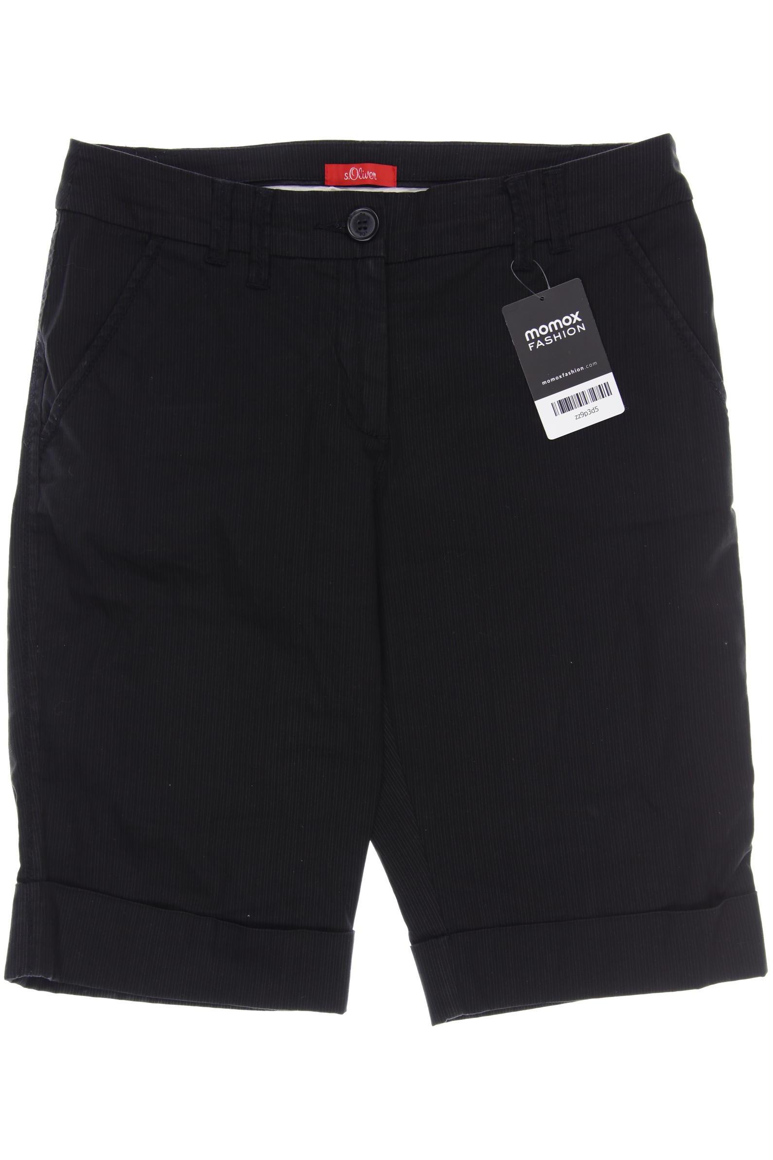 

s.Oliver Damen Shorts, schwarz
