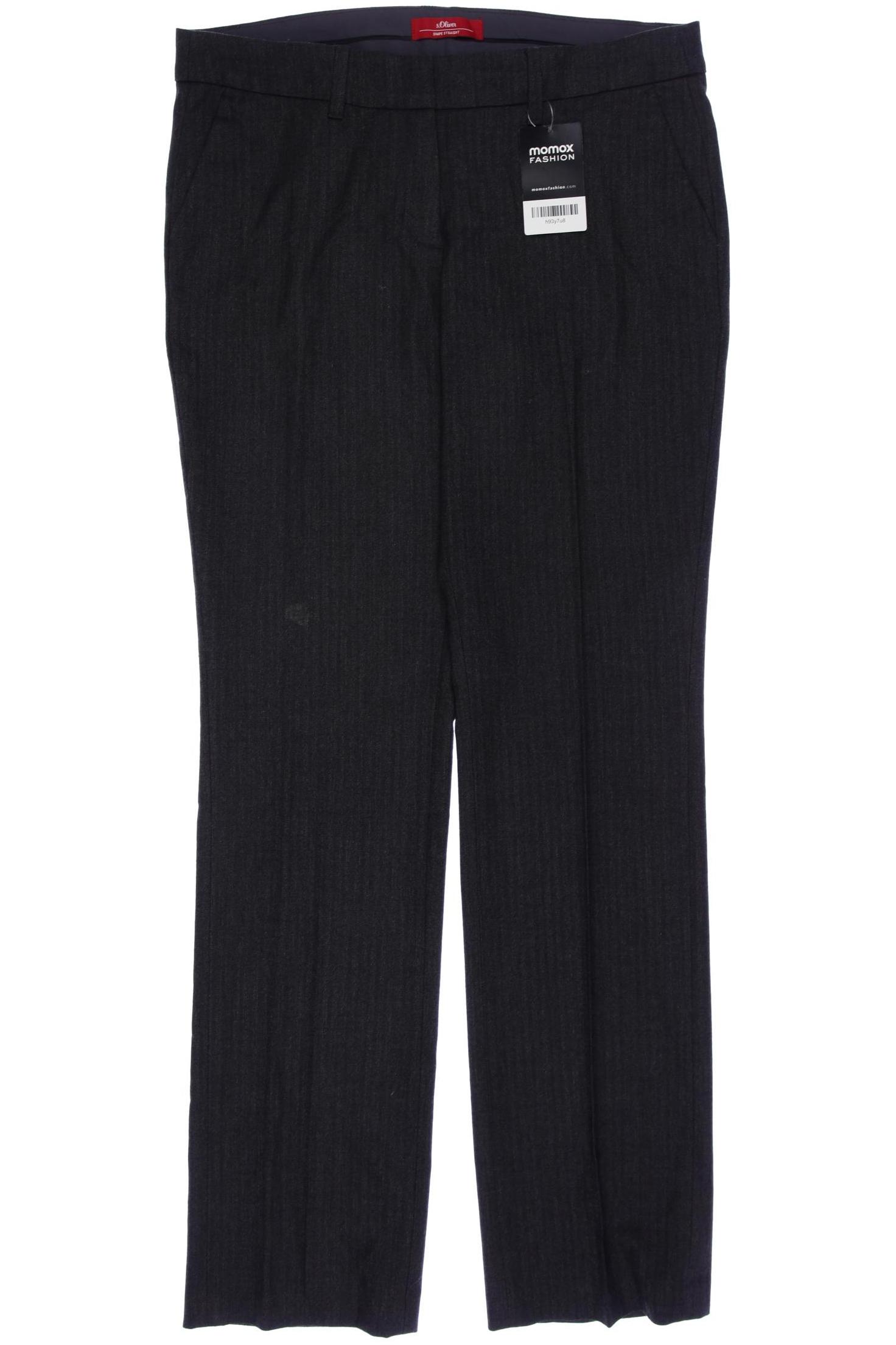 

s.Oliver Damen Stoffhose, grau, Gr. 38