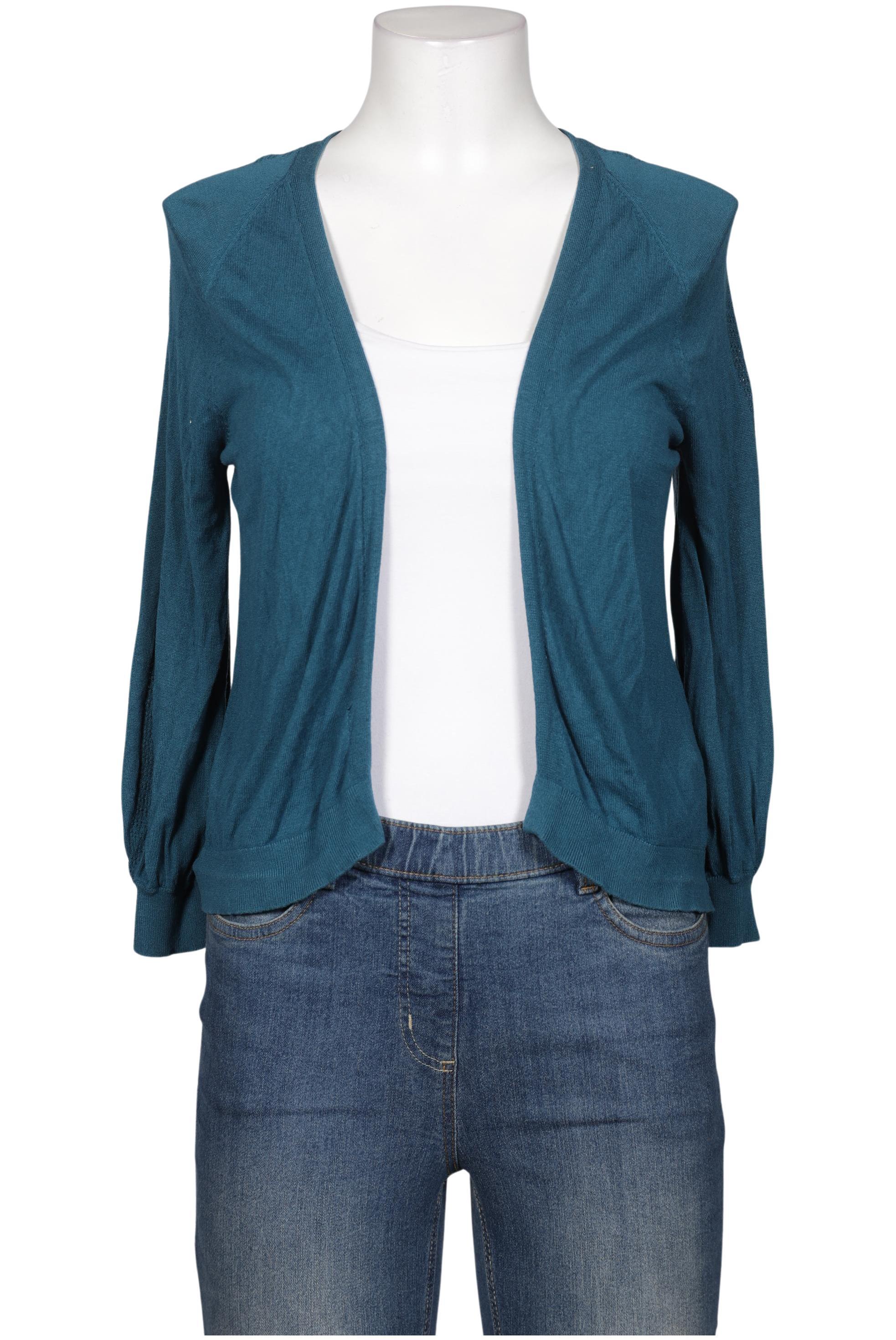 

s.Oliver Damen Strickjacke, türkis, Gr. 38