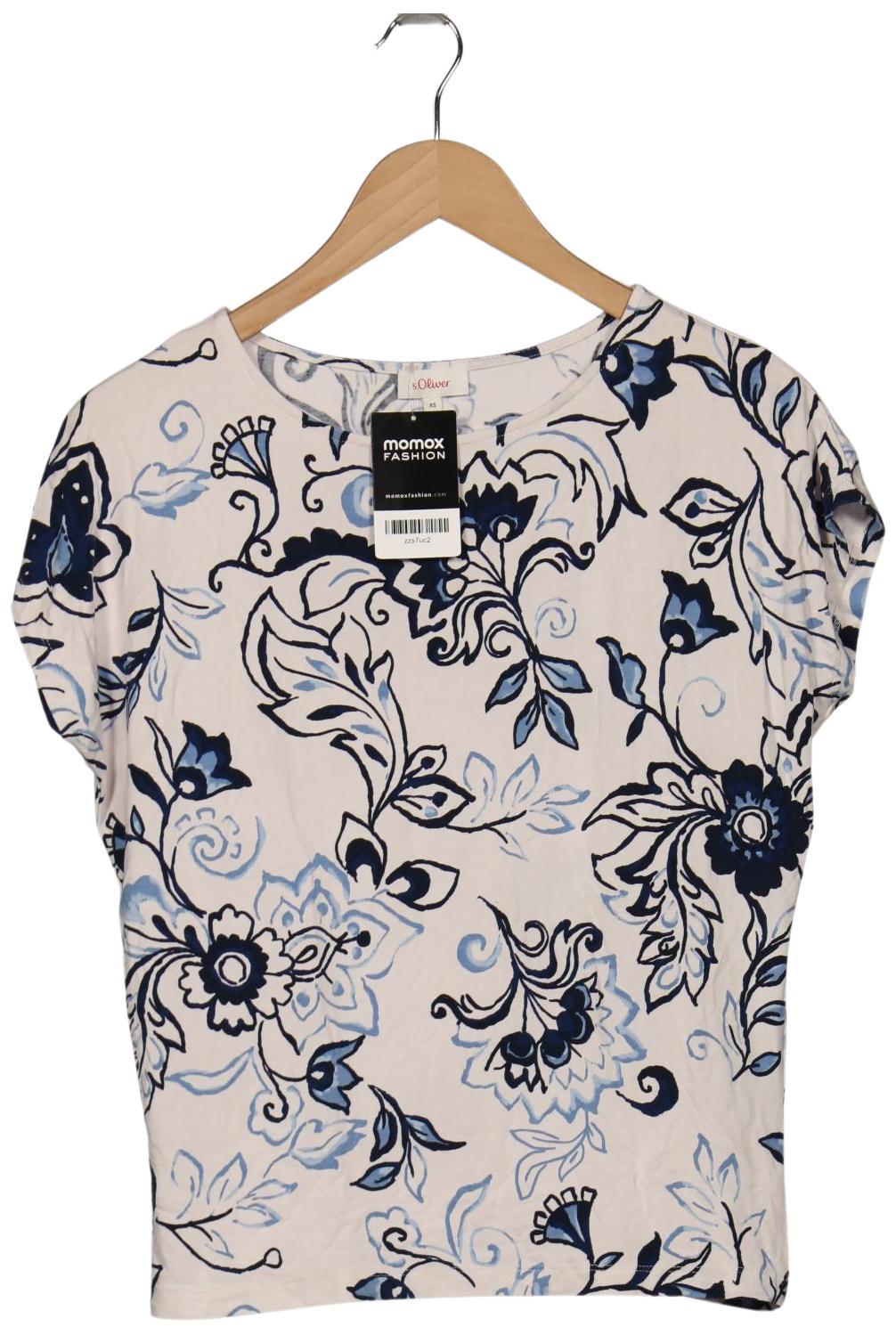 

s.Oliver Damen T-Shirt, weiß, Gr. 34