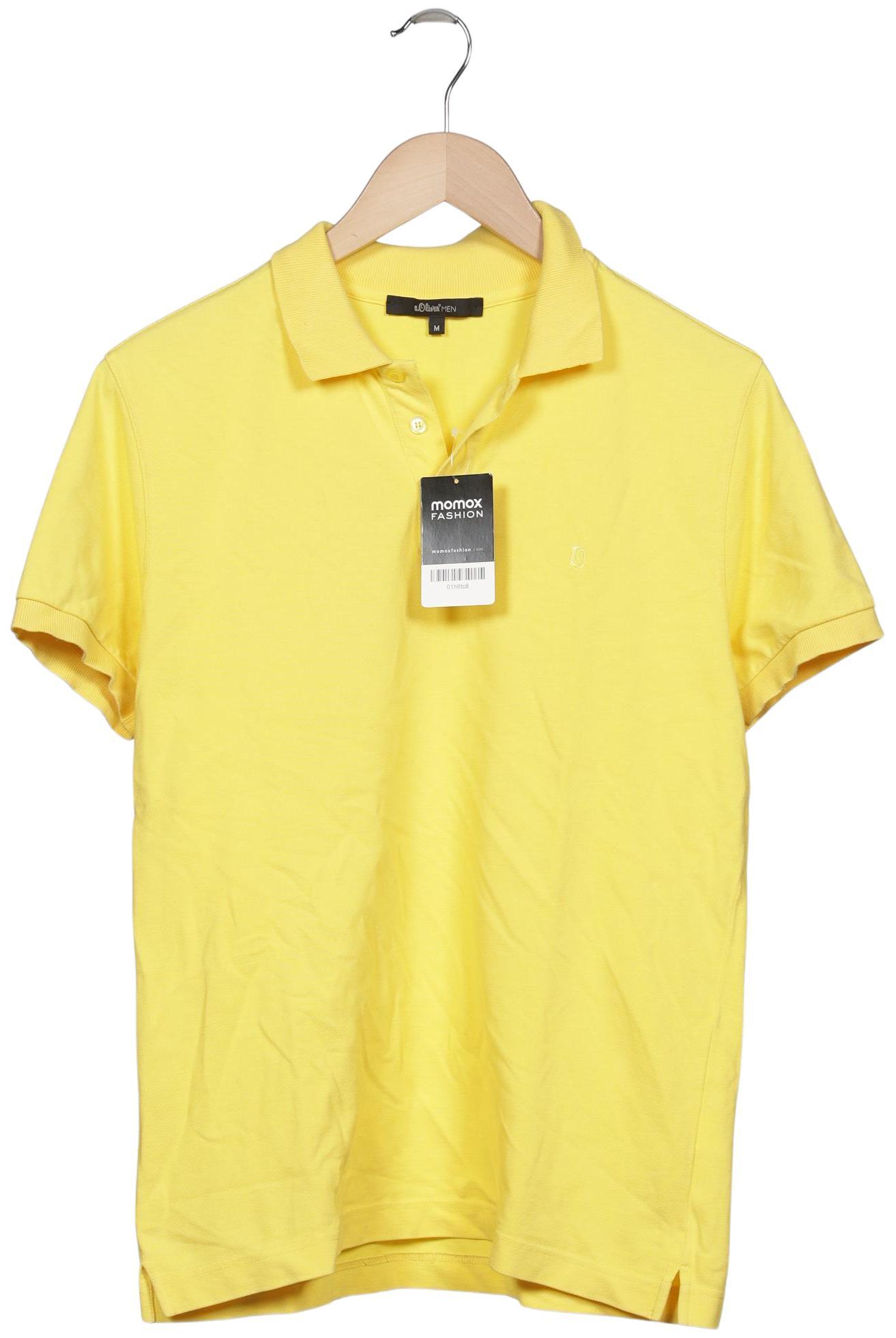 

s.Oliver Herren Poloshirt, gelb, Gr. 48