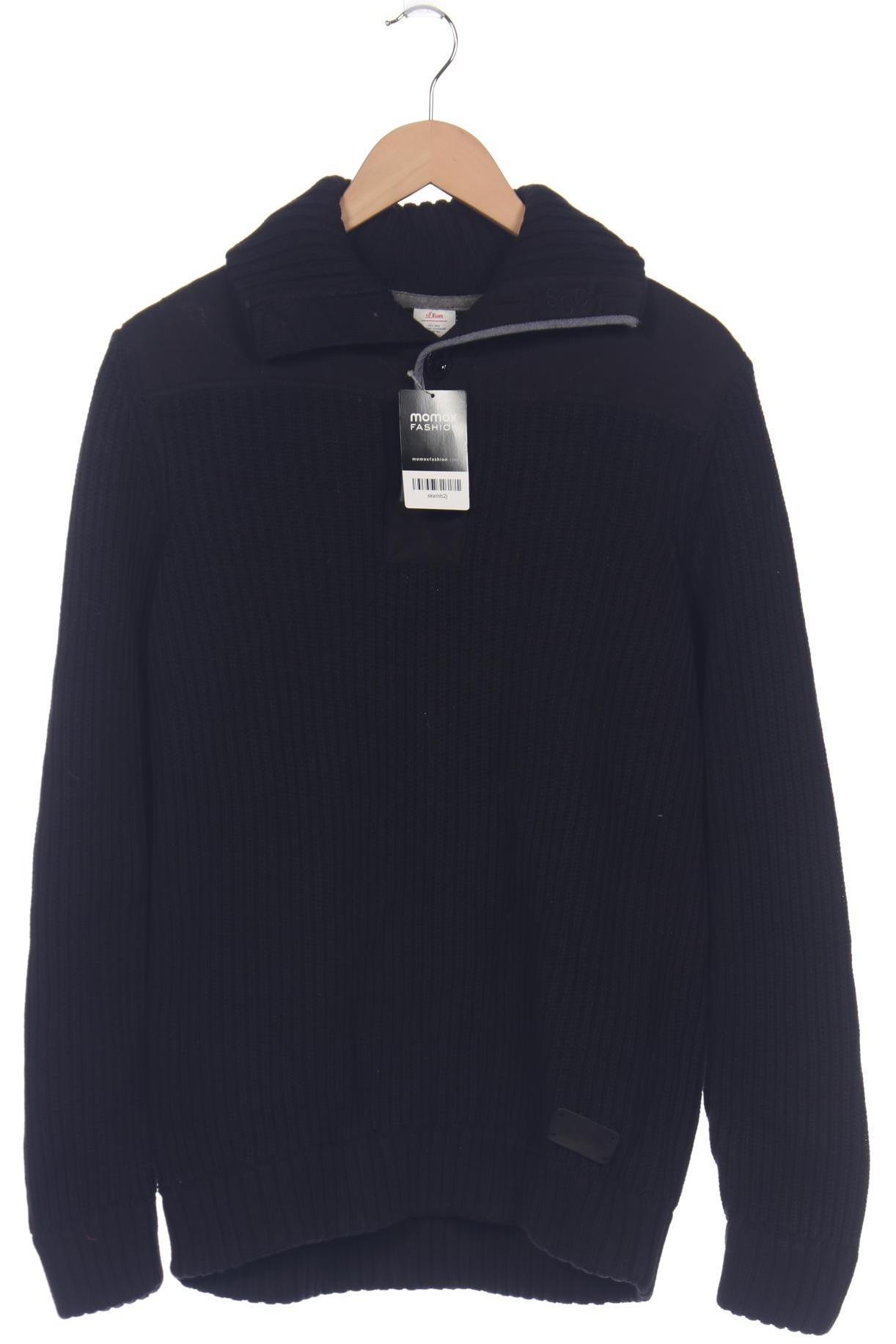 

s.Oliver Herren Pullover, schwarz, Gr. 52