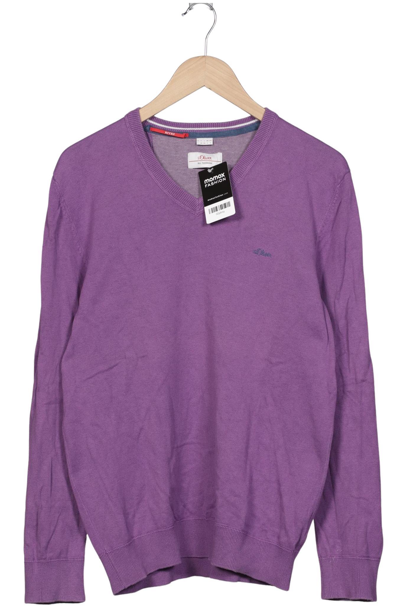 Thumbnail - s.Oliver Herren Pullover, flieder, Gr. 52