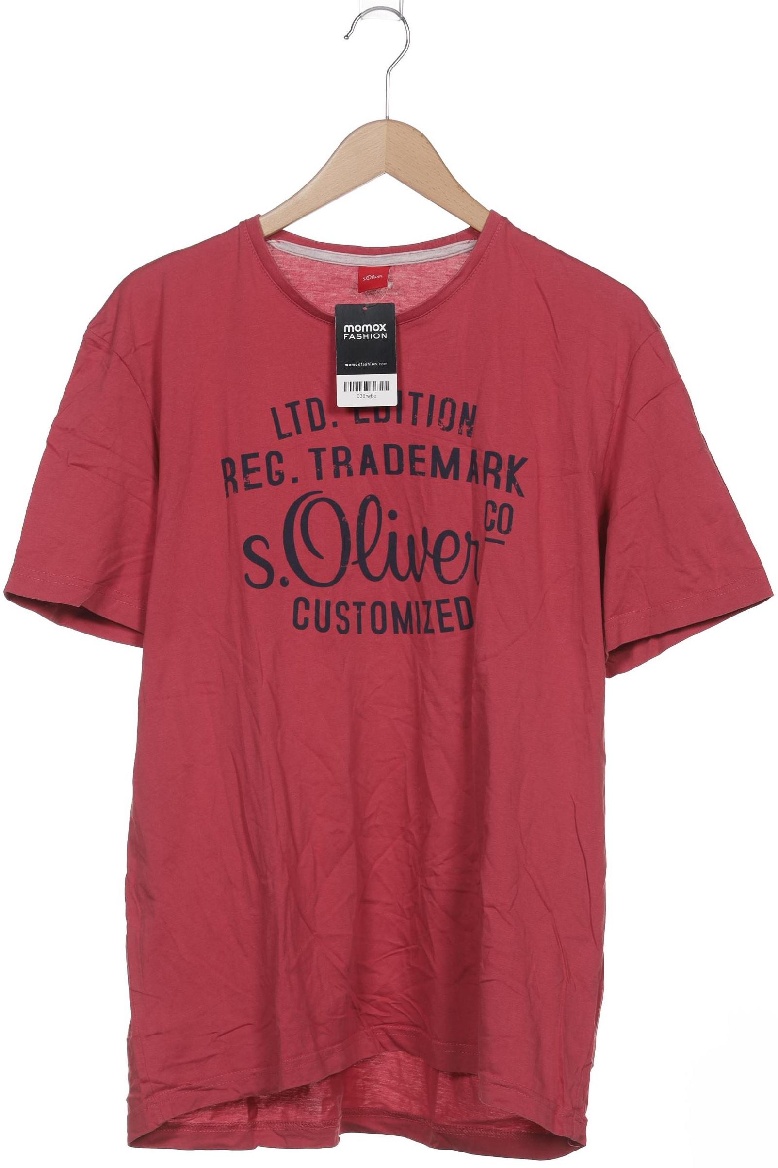 

s.Oliver Herren T-Shirt, pink, Gr. 56