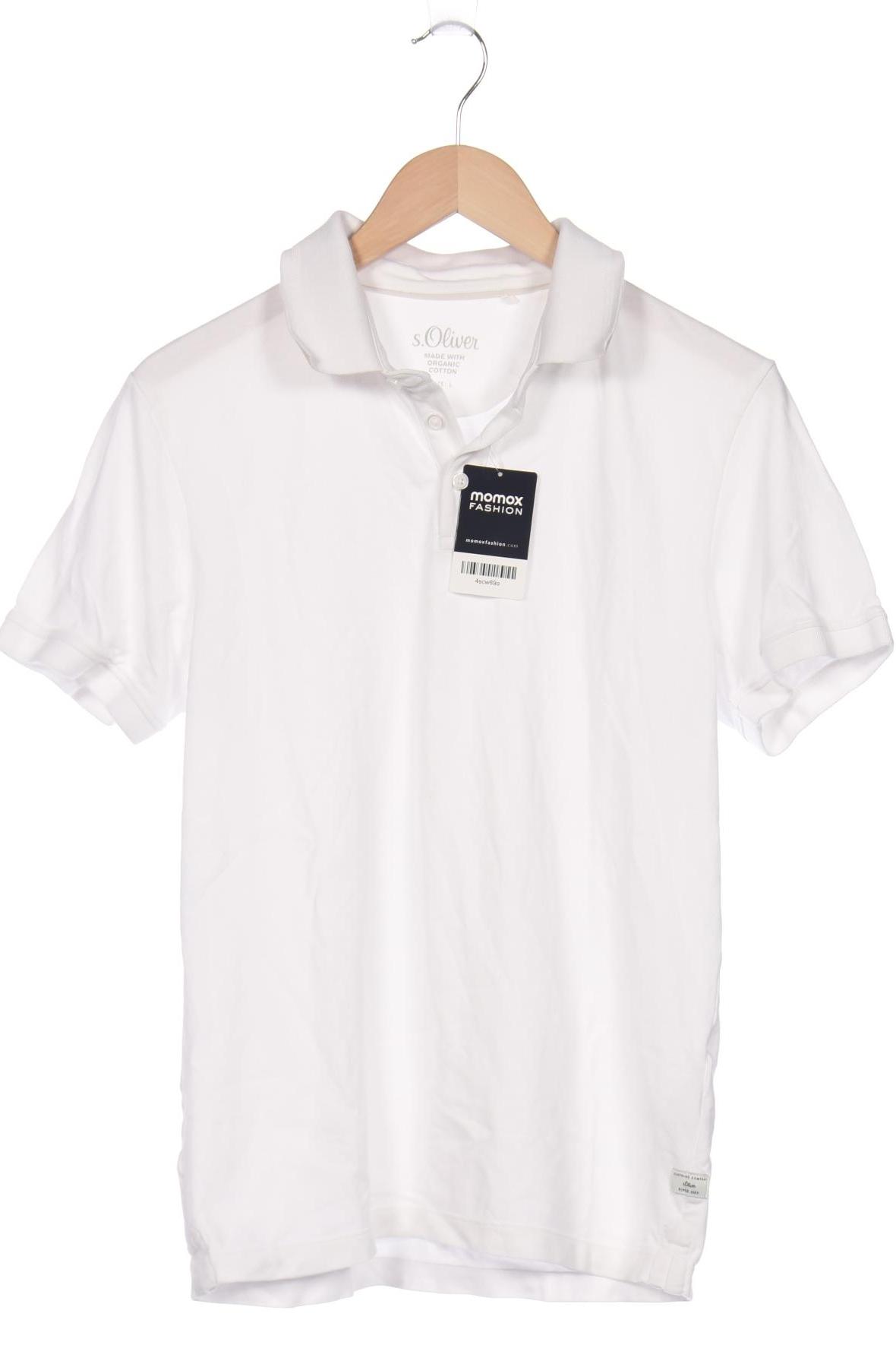 

s.Oliver Herren Poloshirt, weiß, Gr. 52