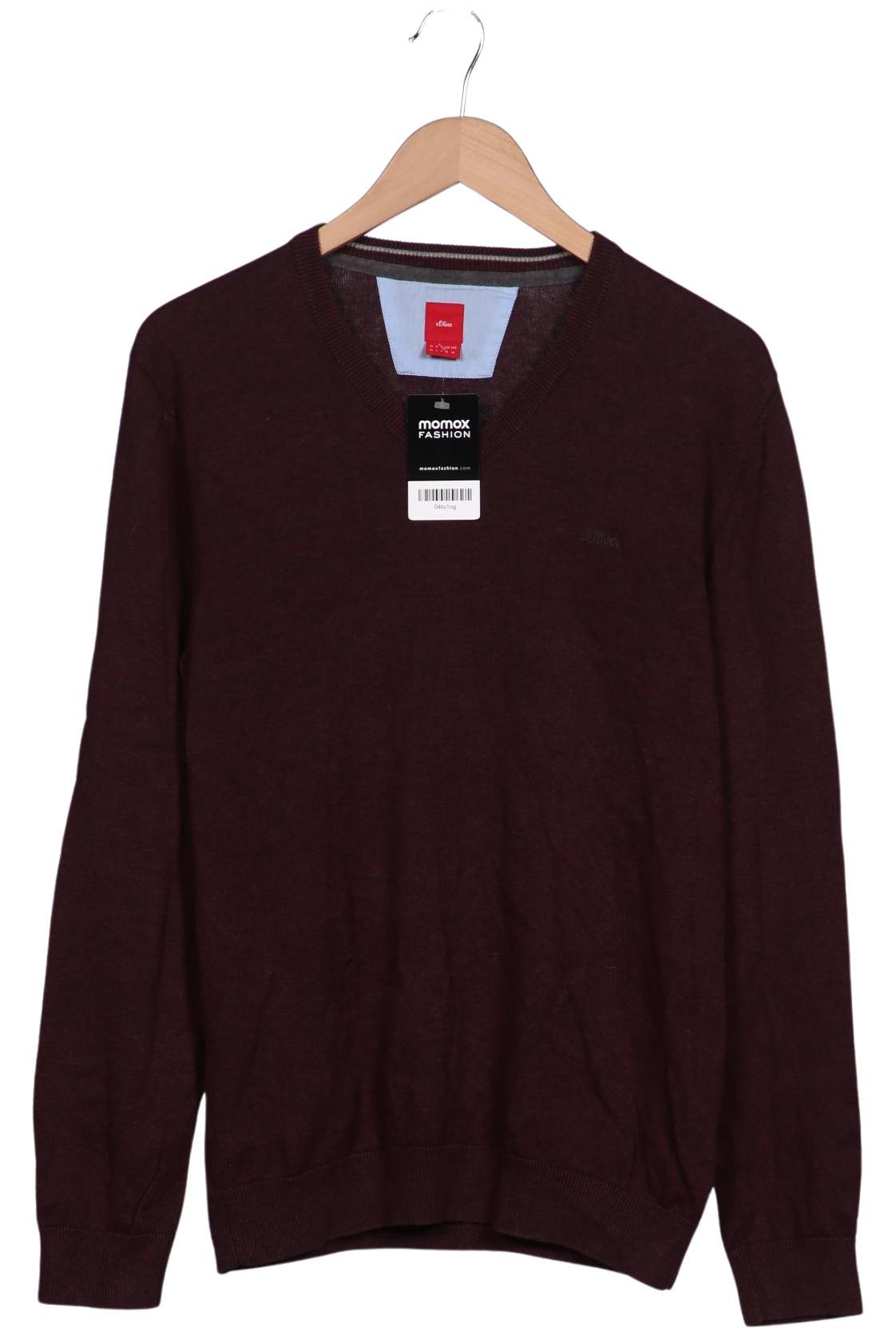 

s.Oliver Herren Pullover, bordeaux, Gr. 48