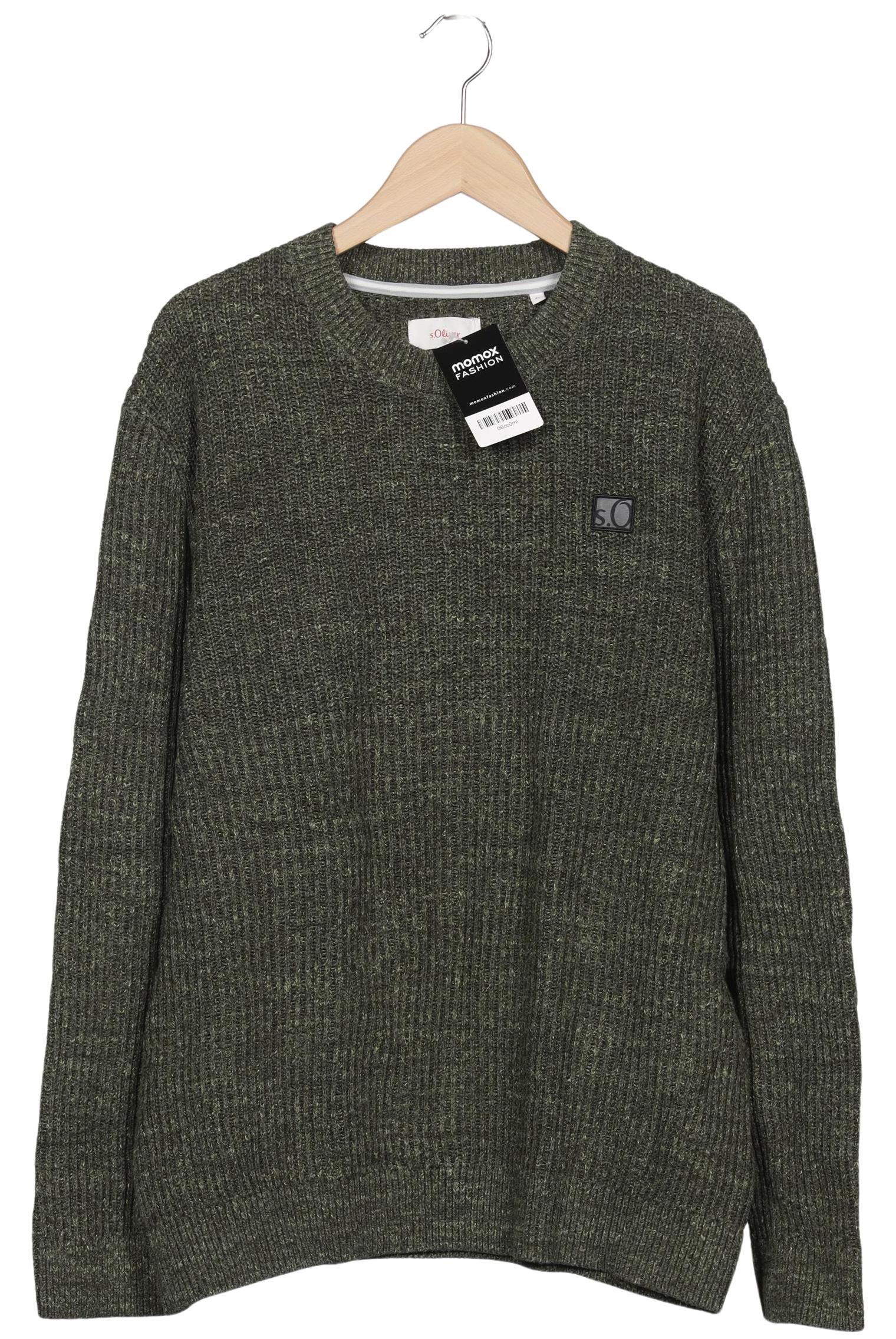 

s.Oliver Herren Pullover, grün, Gr. 54