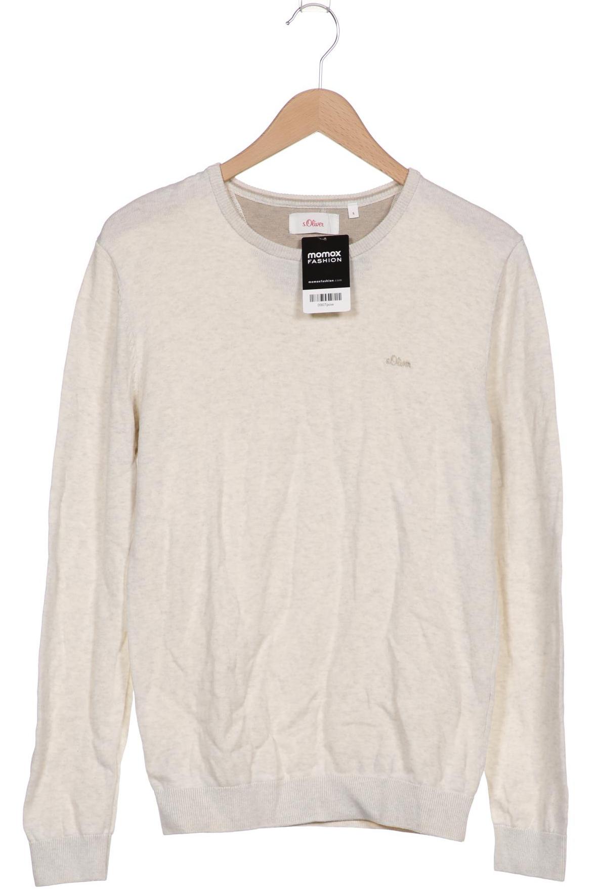 

s.Oliver Herren Pullover, cremeweiß