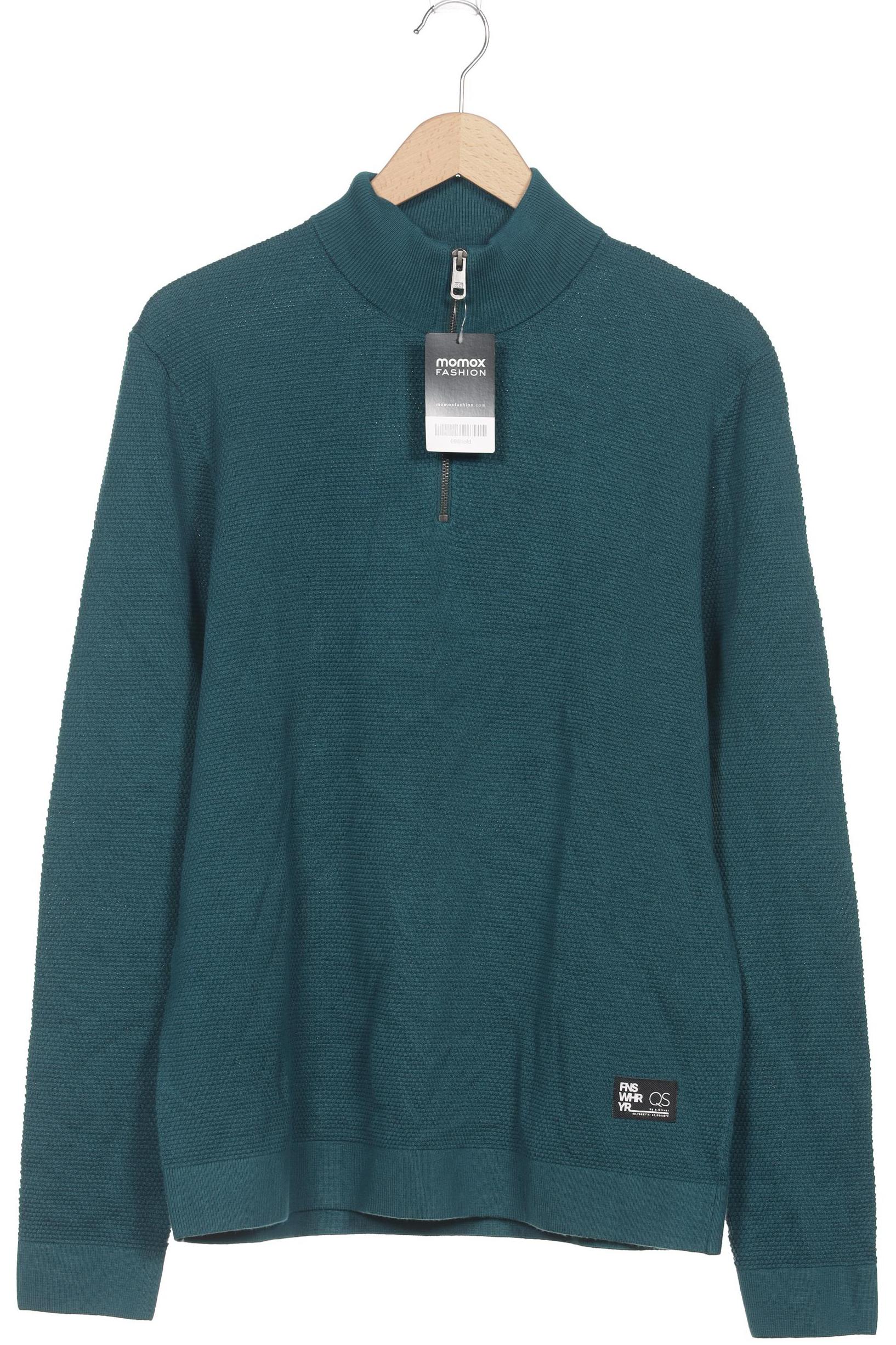 

s.Oliver Herren Pullover, türkis, Gr. 52