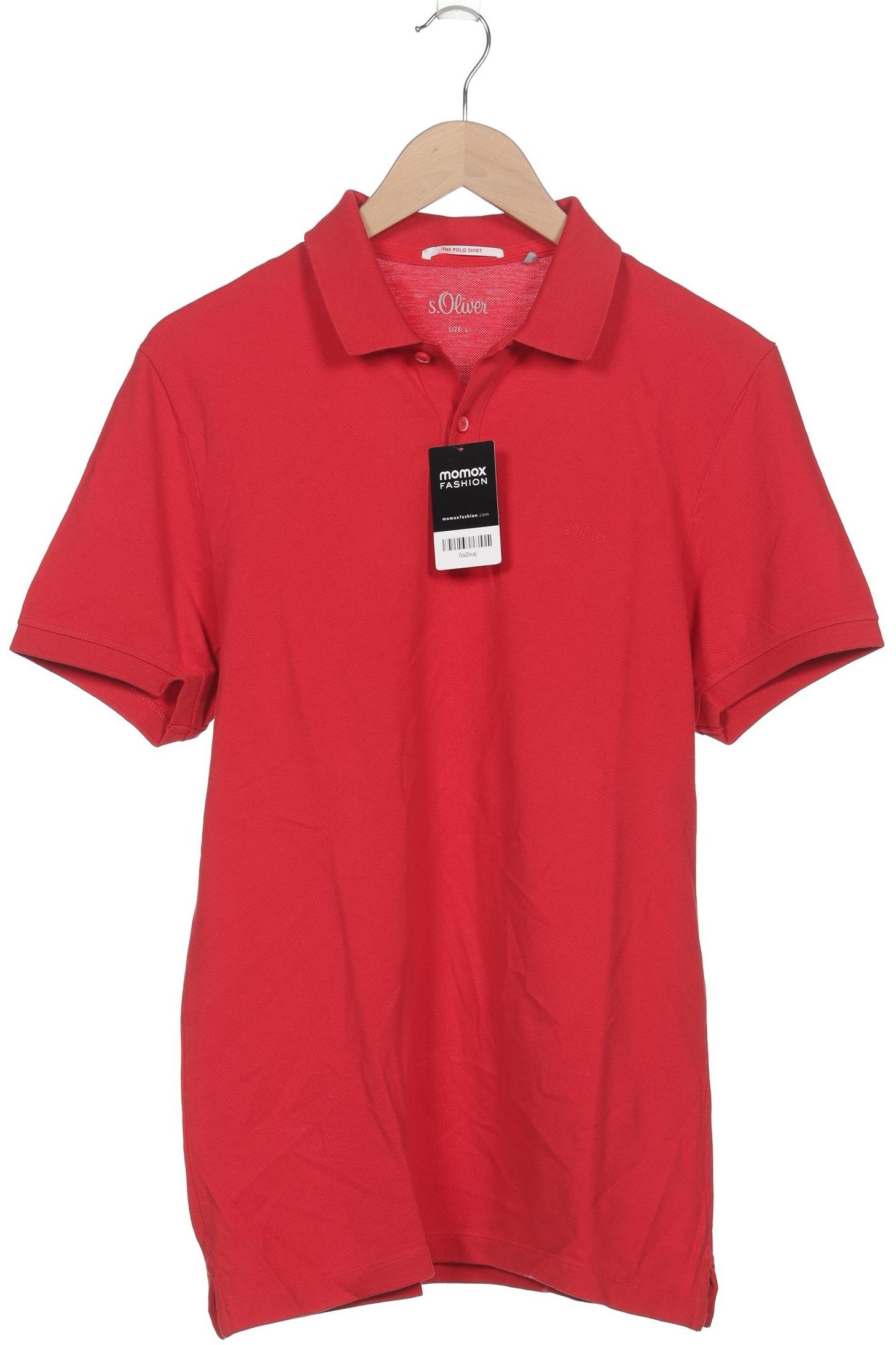 

s.Oliver Herren Poloshirt, rot, Gr. 52