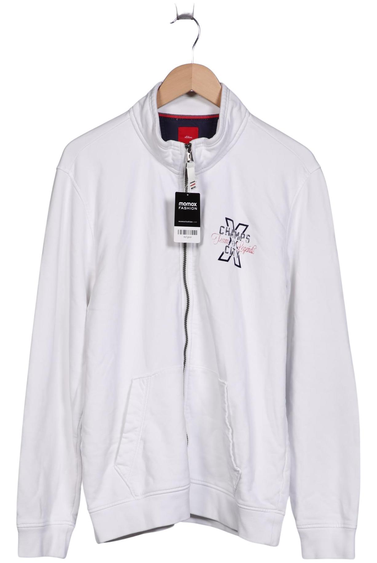 

s.Oliver Herren Sweatshirt, weiß, Gr. 54