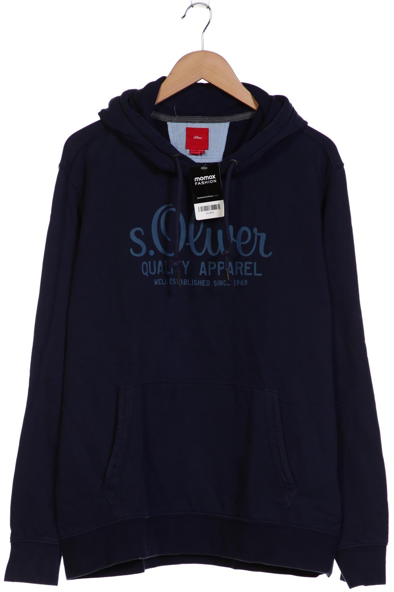 

s.Oliver Herren Kapuzenpullover, marineblau, Gr. 54