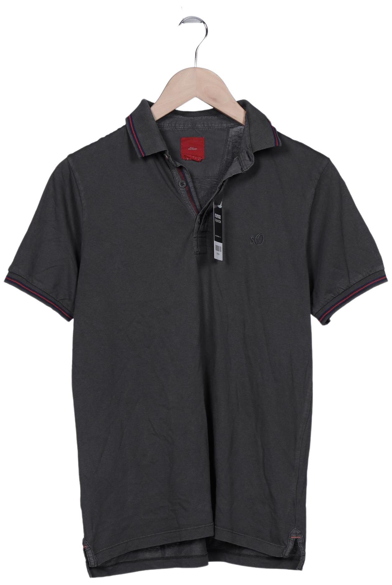 

s.Oliver Herren Poloshirt, grau, Gr. 46