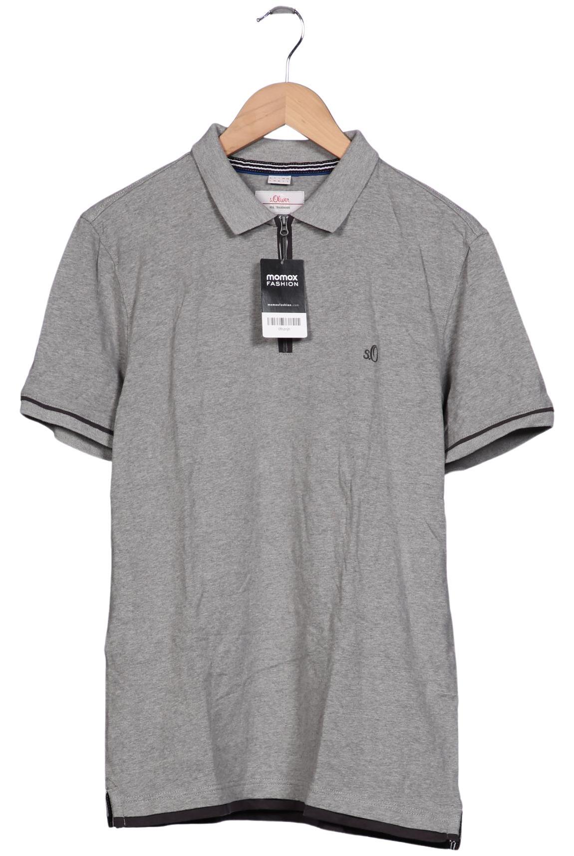 

s.Oliver Herren Poloshirt, grau, Gr. 52