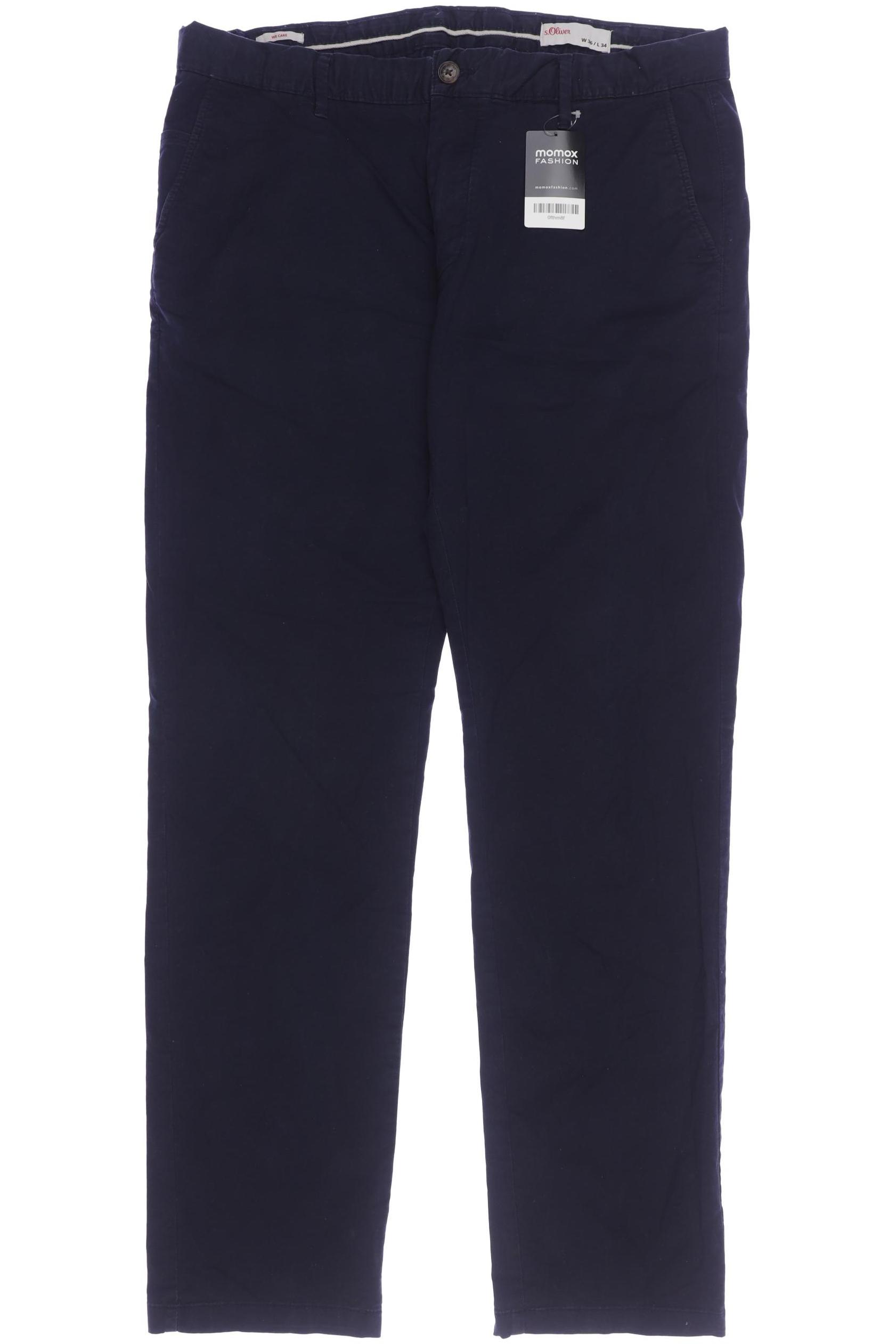

s.Oliver Herren Stoffhose, marineblau, Gr. 36