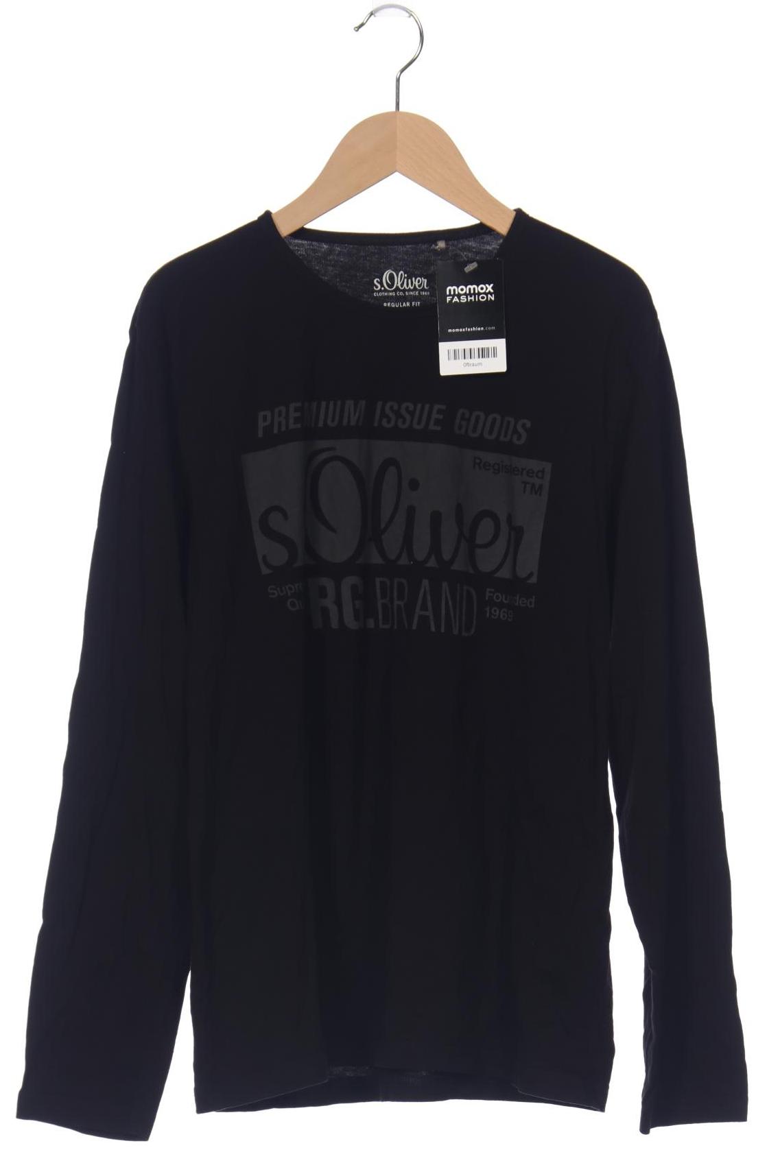 

s.Oliver Herren Langarmshirt, schwarz