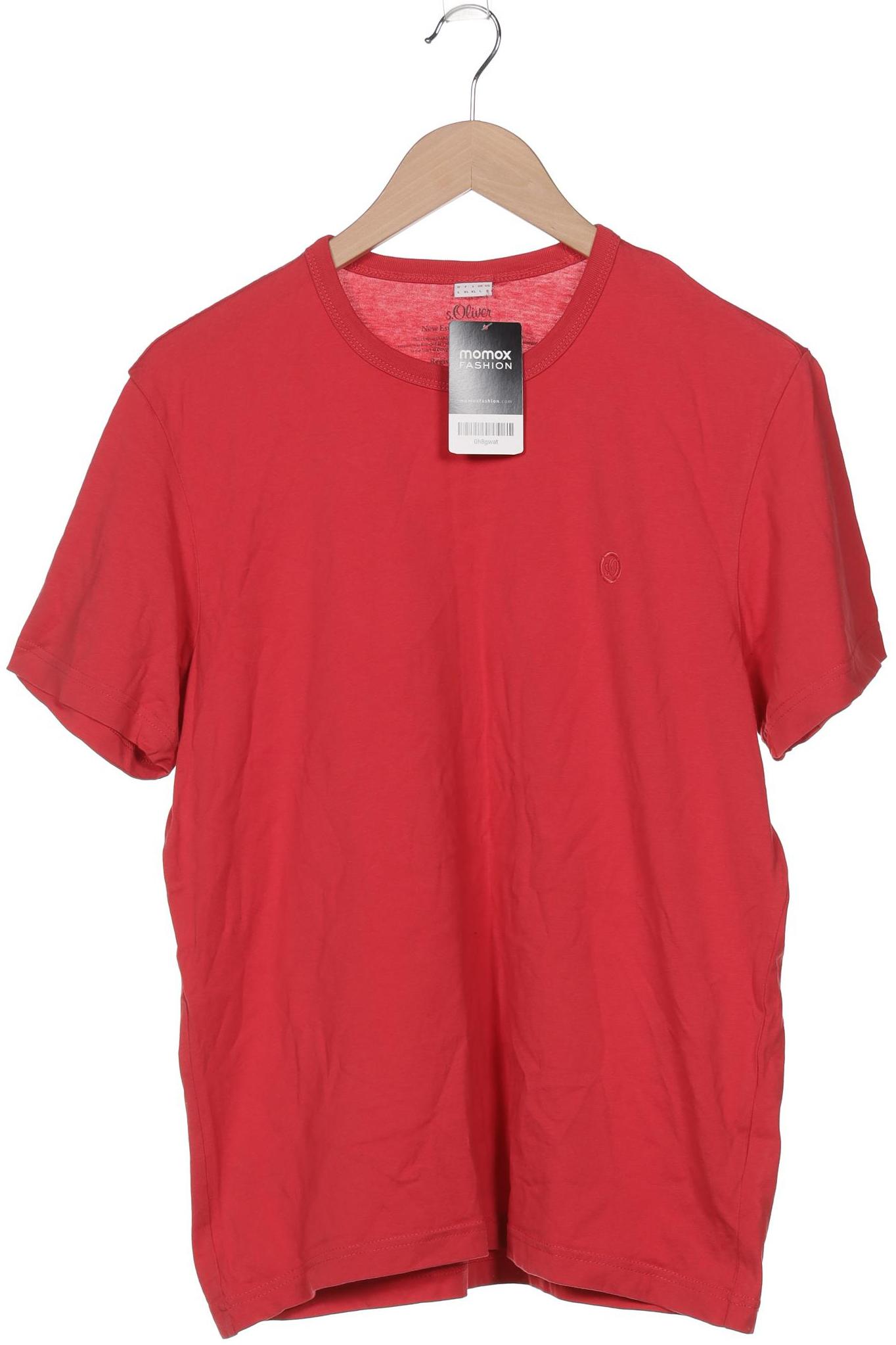 

s.Oliver Herren T-Shirt, rot, Gr. 52