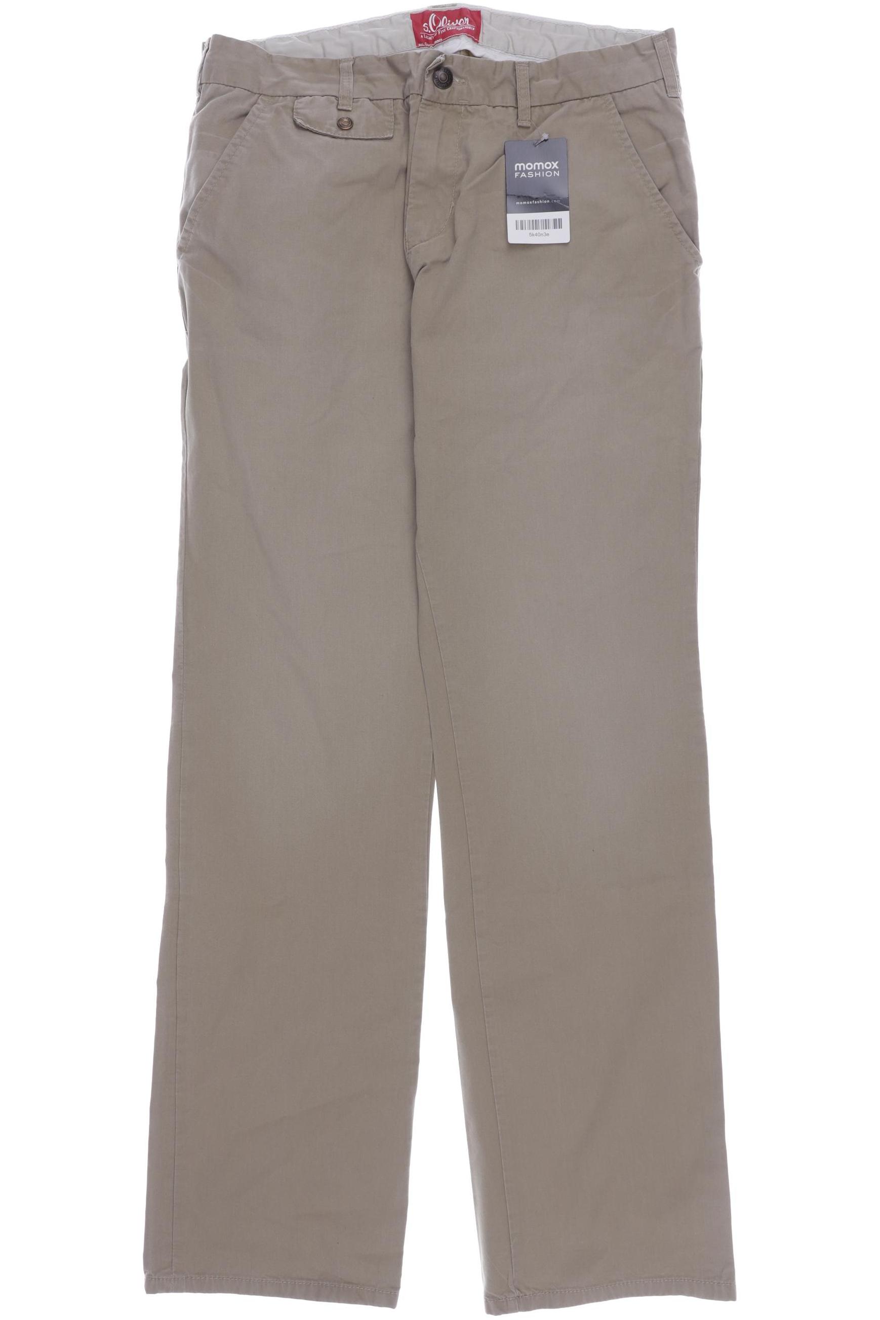 

s.Oliver Herren Stoffhose, beige, Gr. 50
