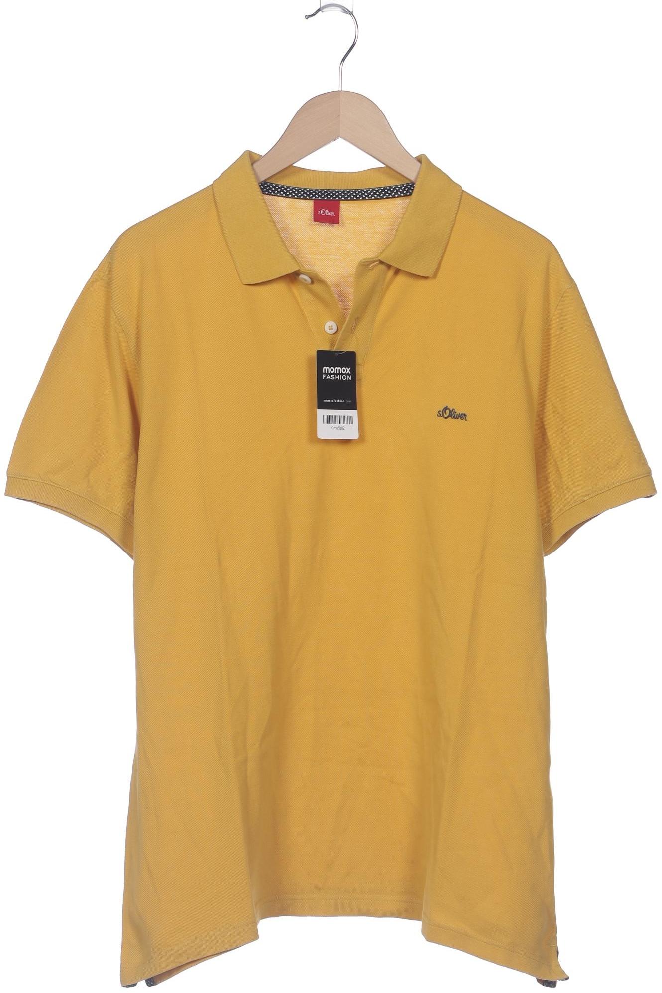 

s.Oliver Herren Poloshirt, gelb, Gr. 54