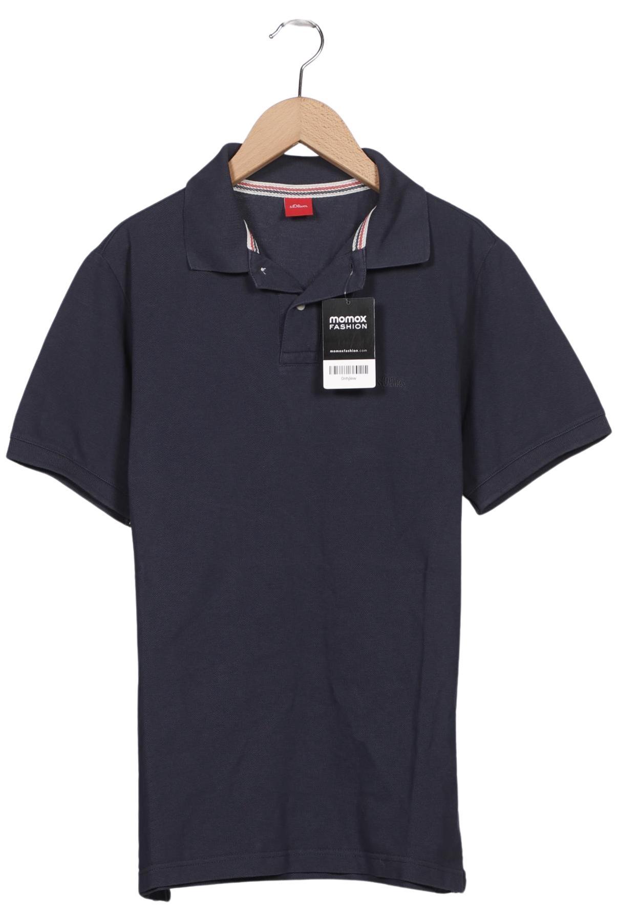 

s.Oliver Herren Poloshirt, marineblau, Gr. 48