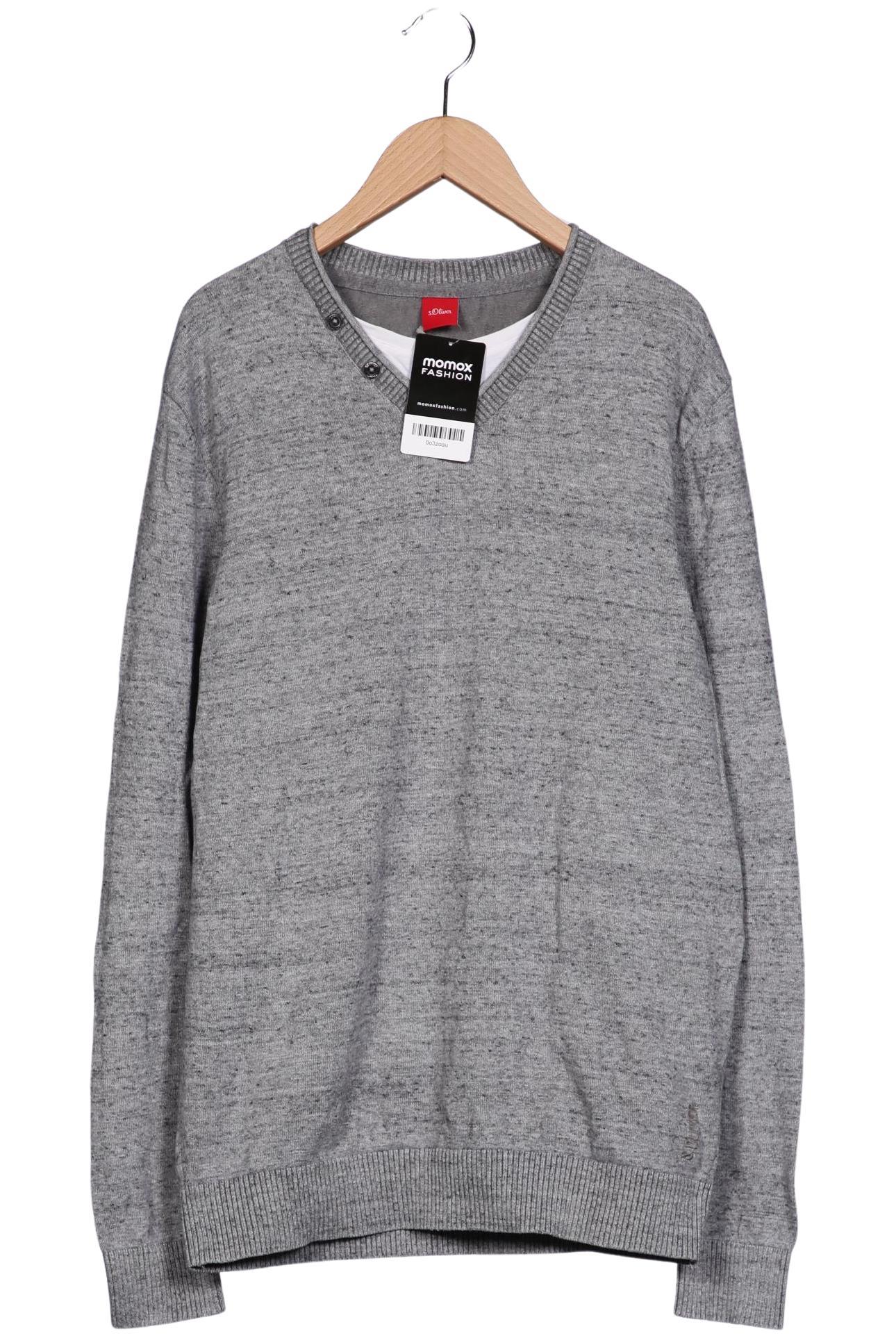 

s.Oliver Herren Pullover, grau, Gr. 52