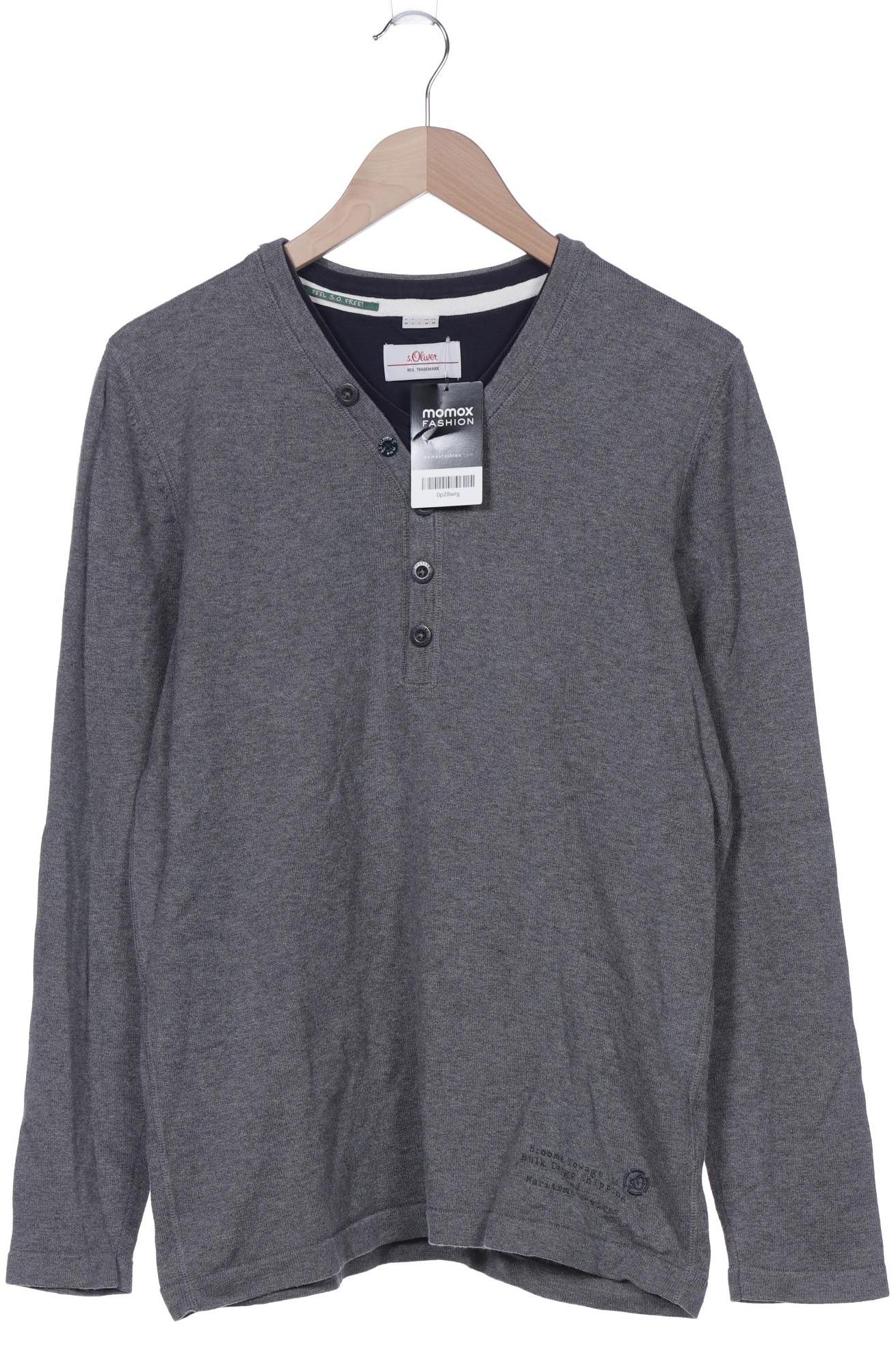 

s.Oliver Herren Pullover, grau, Gr. 48