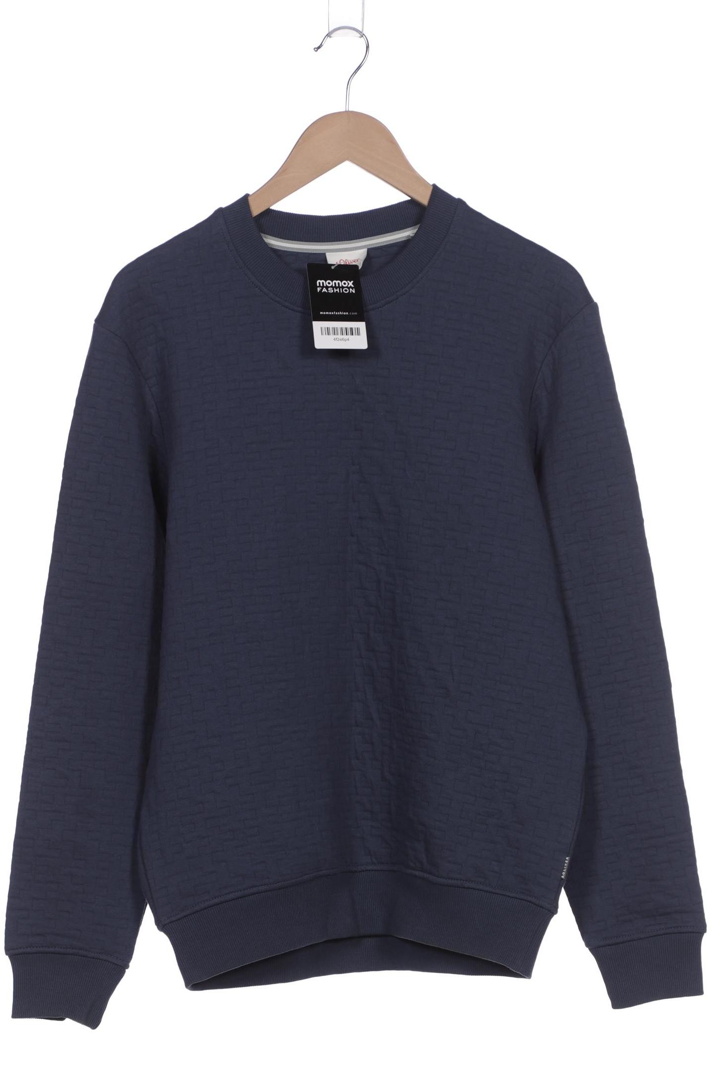 

s.Oliver Herren Sweatshirt, marineblau, Gr. 48
