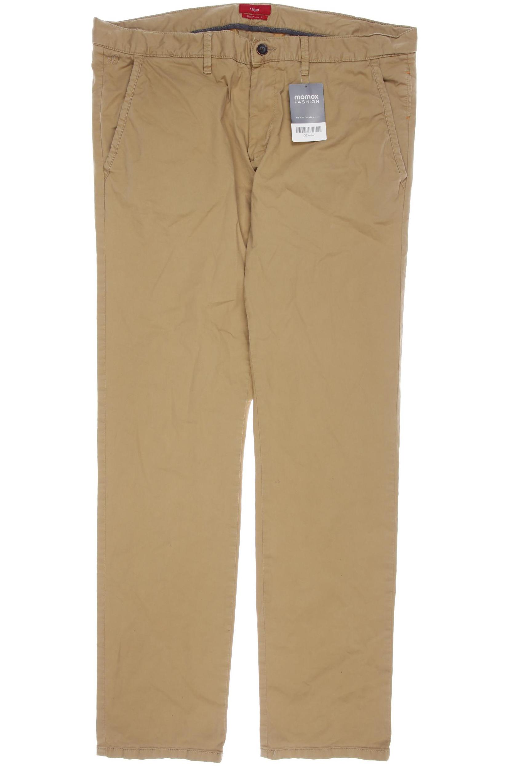 

s.Oliver Herren Stoffhose, beige, Gr. 38