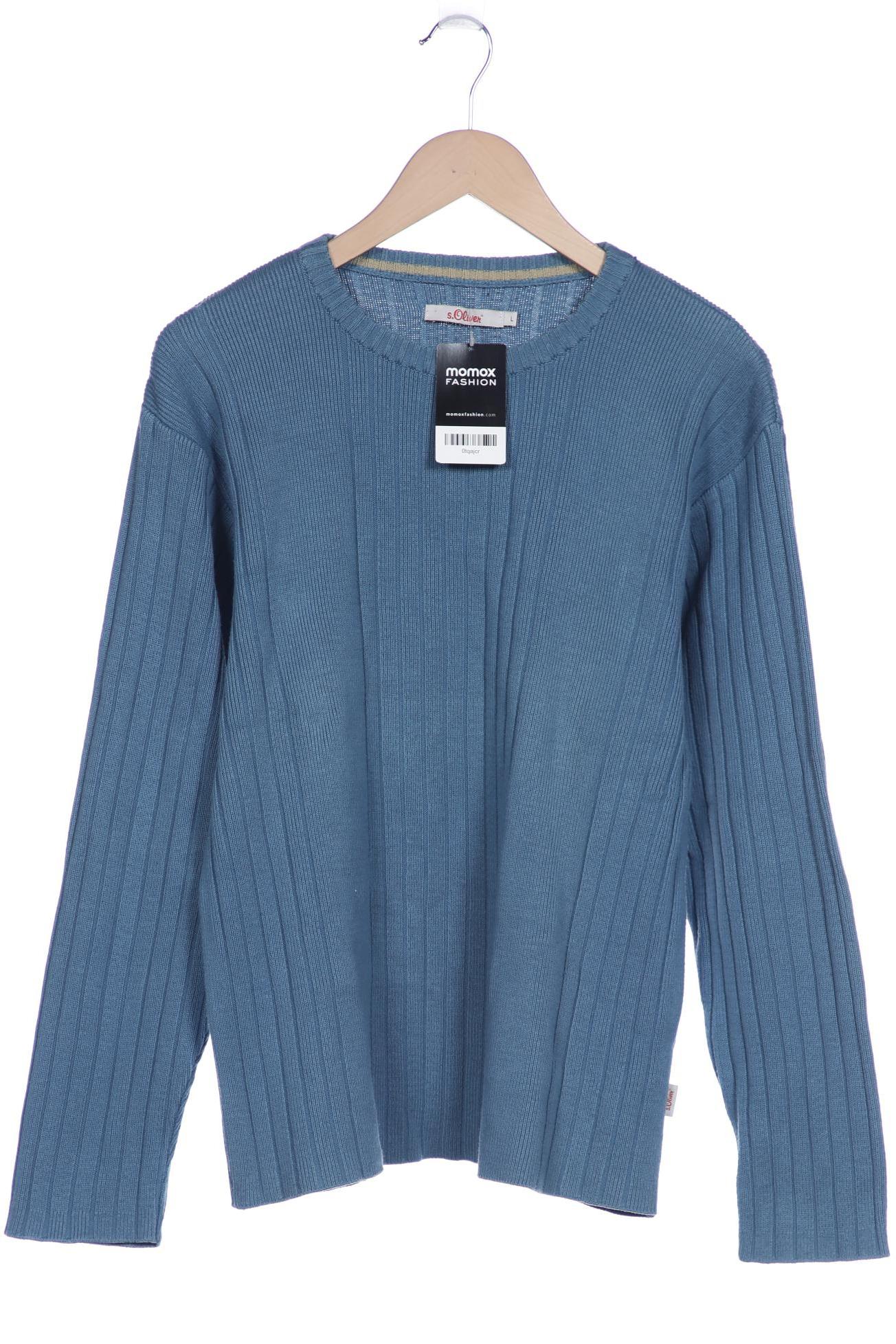 

s.Oliver Herren Pullover, blau, Gr. 52