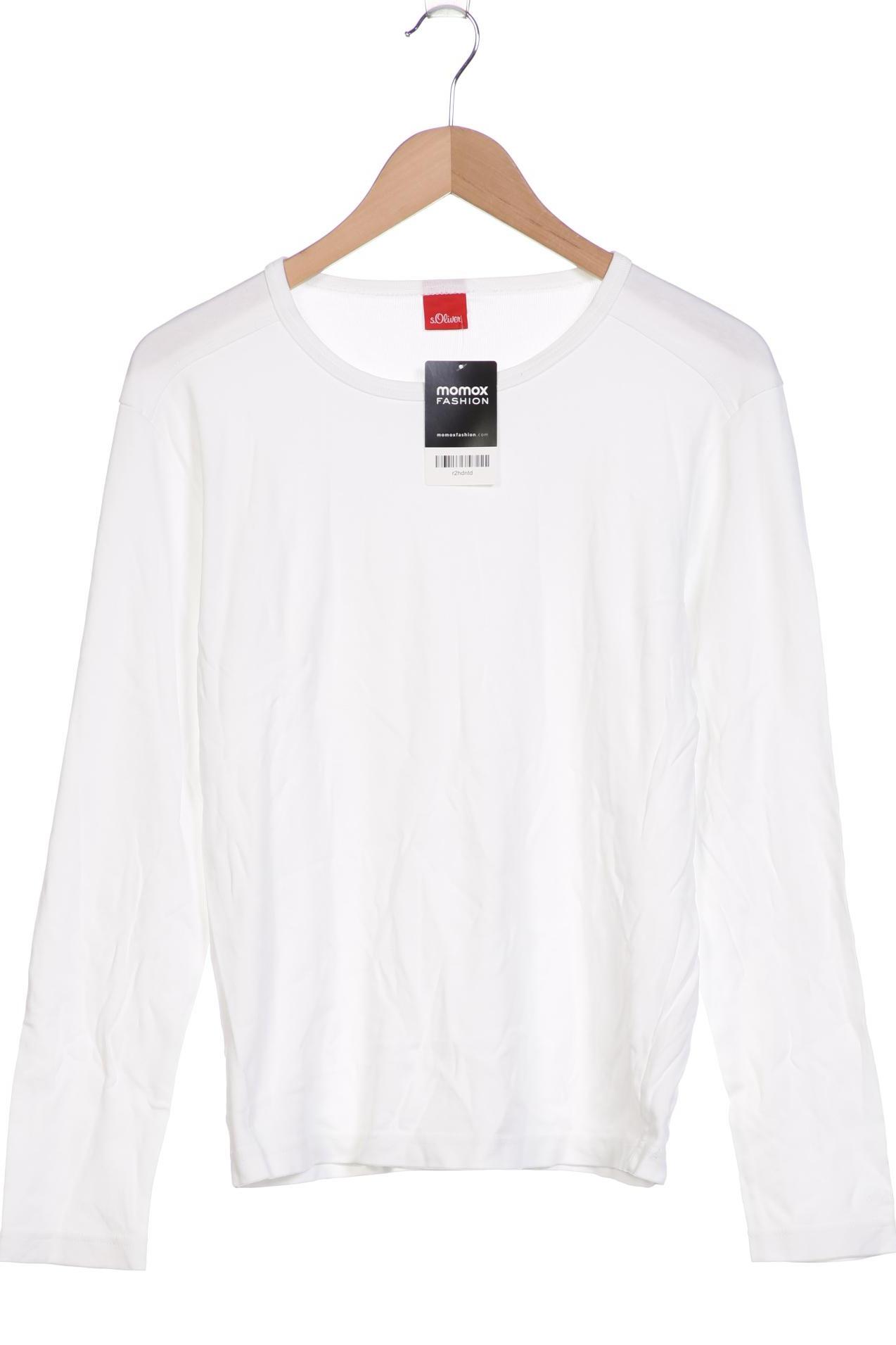 

s.Oliver Herren Langarmshirt, weiß, Gr. 52