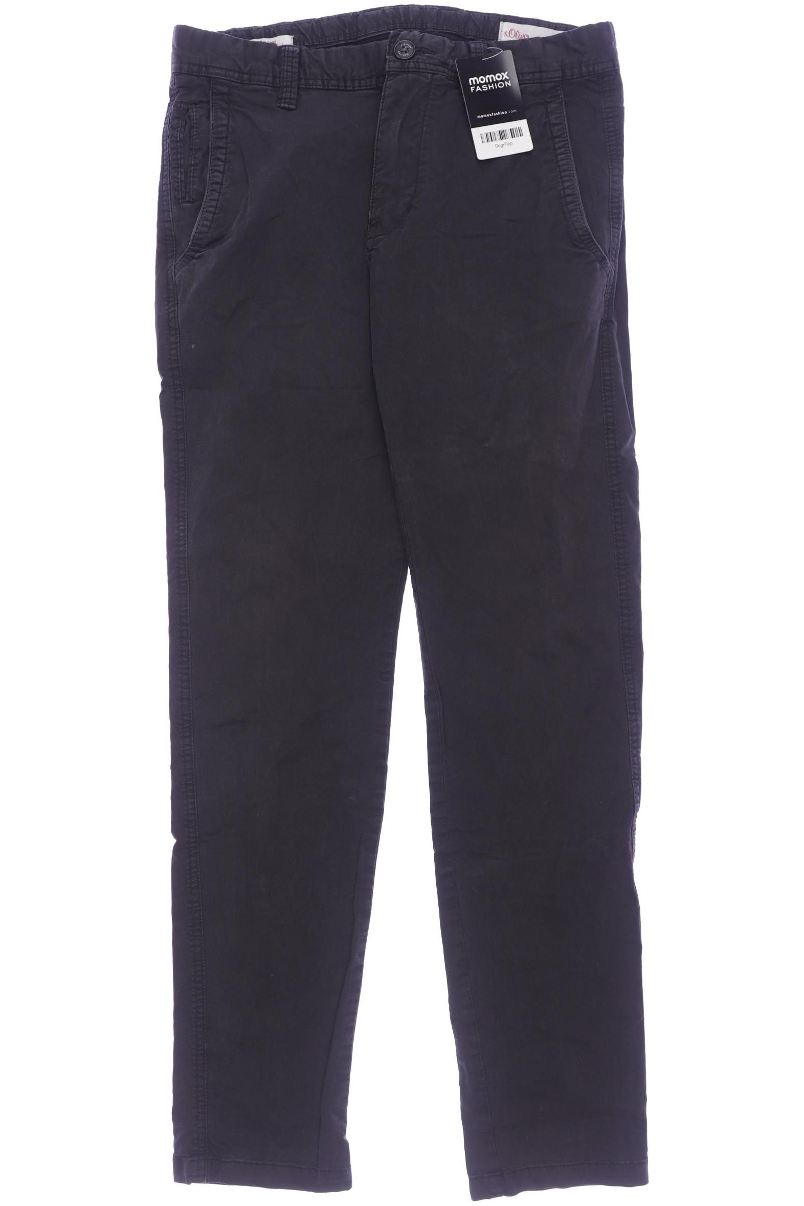 

s.Oliver Herren Stoffhose, schwarz, Gr. 29