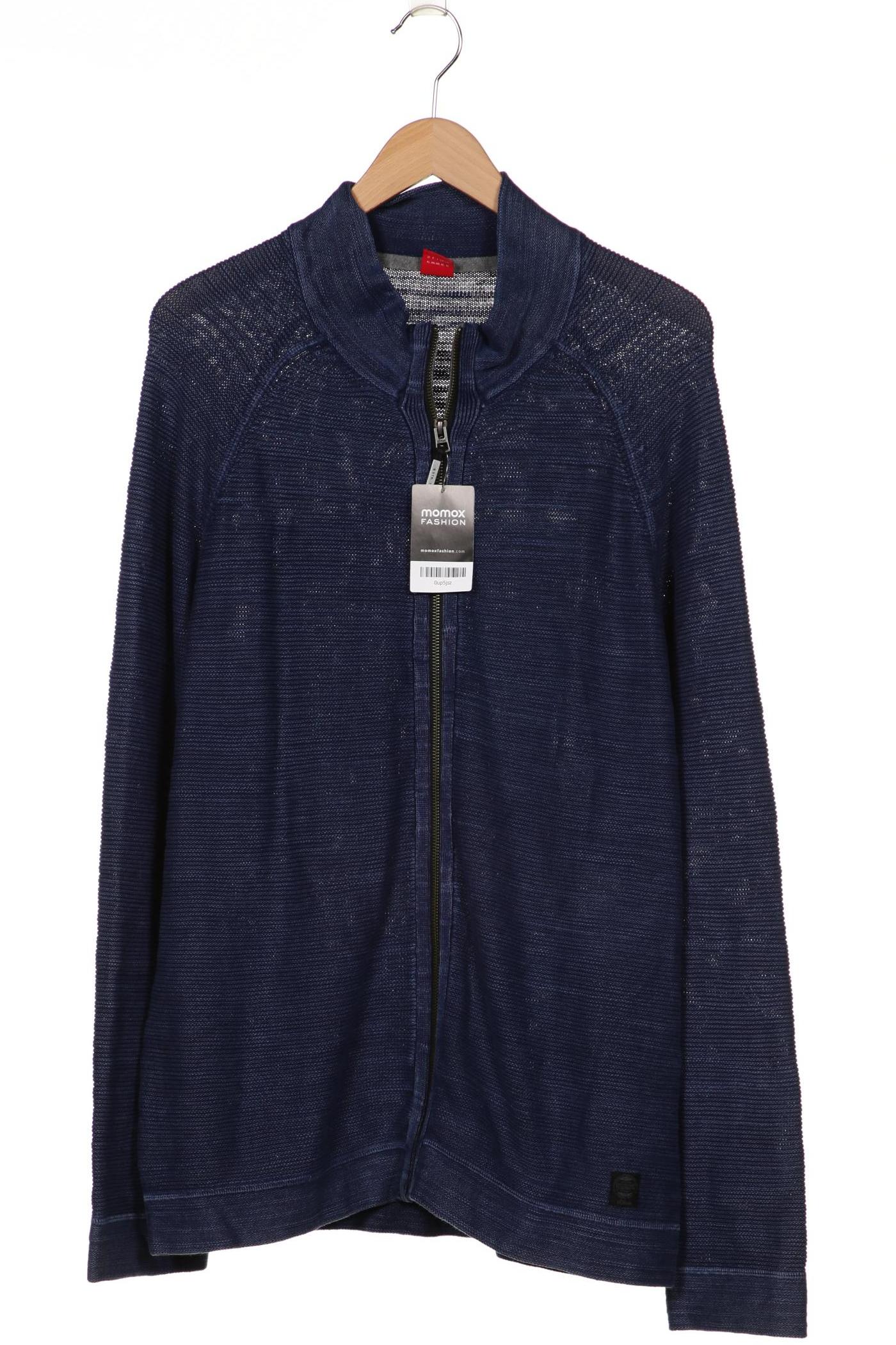 

s.Oliver Herren Strickjacke, marineblau, Gr. 54