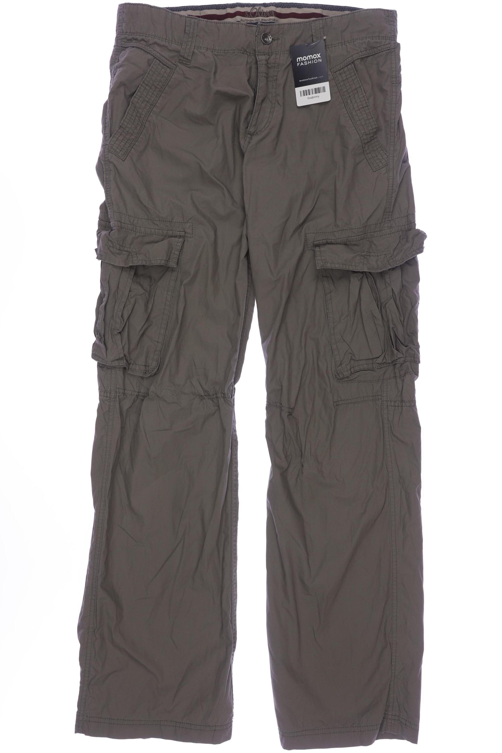 

s.Oliver Herren Stoffhose, grün, Gr. 32