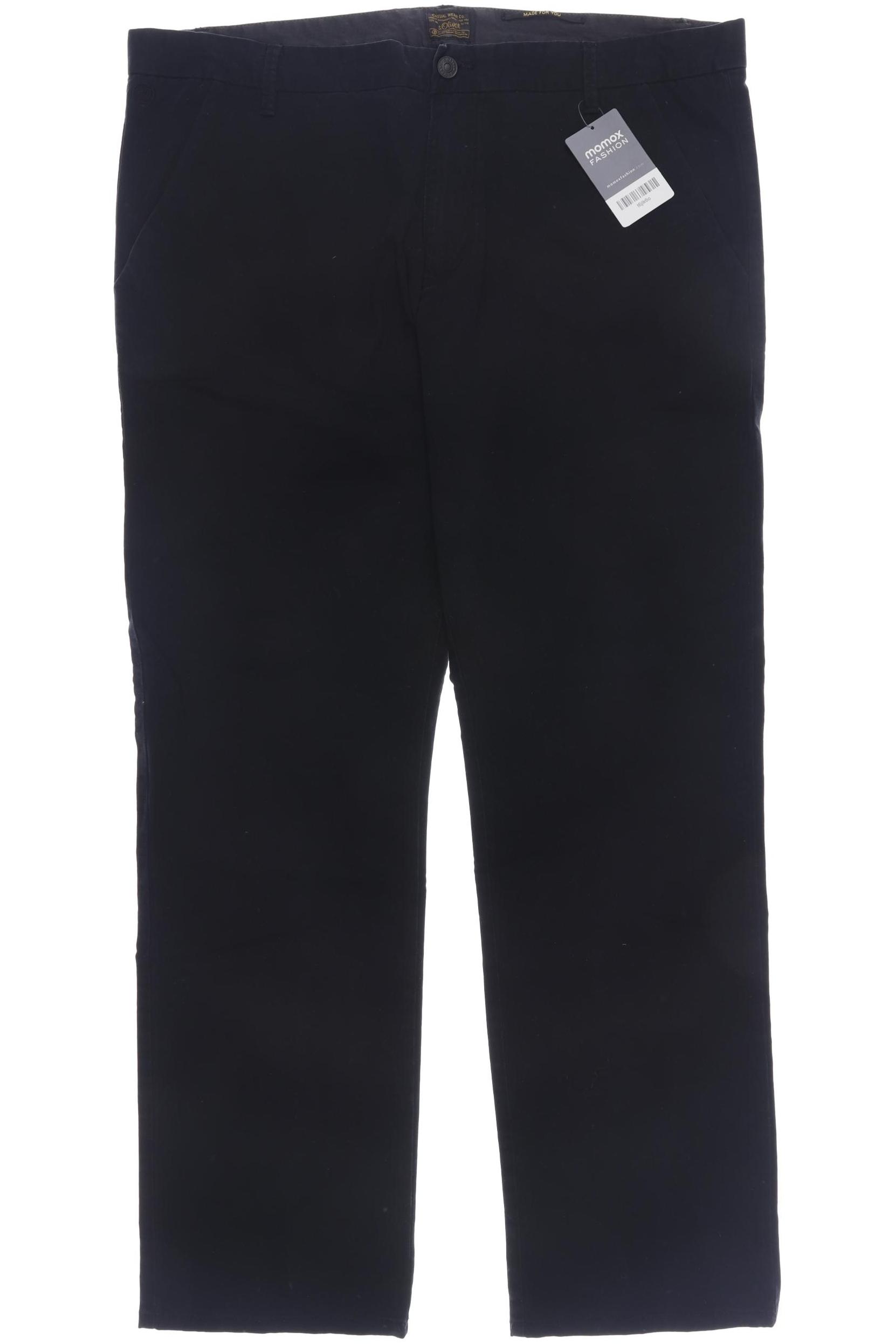 

s.Oliver Herren Stoffhose, schwarz, Gr. 38