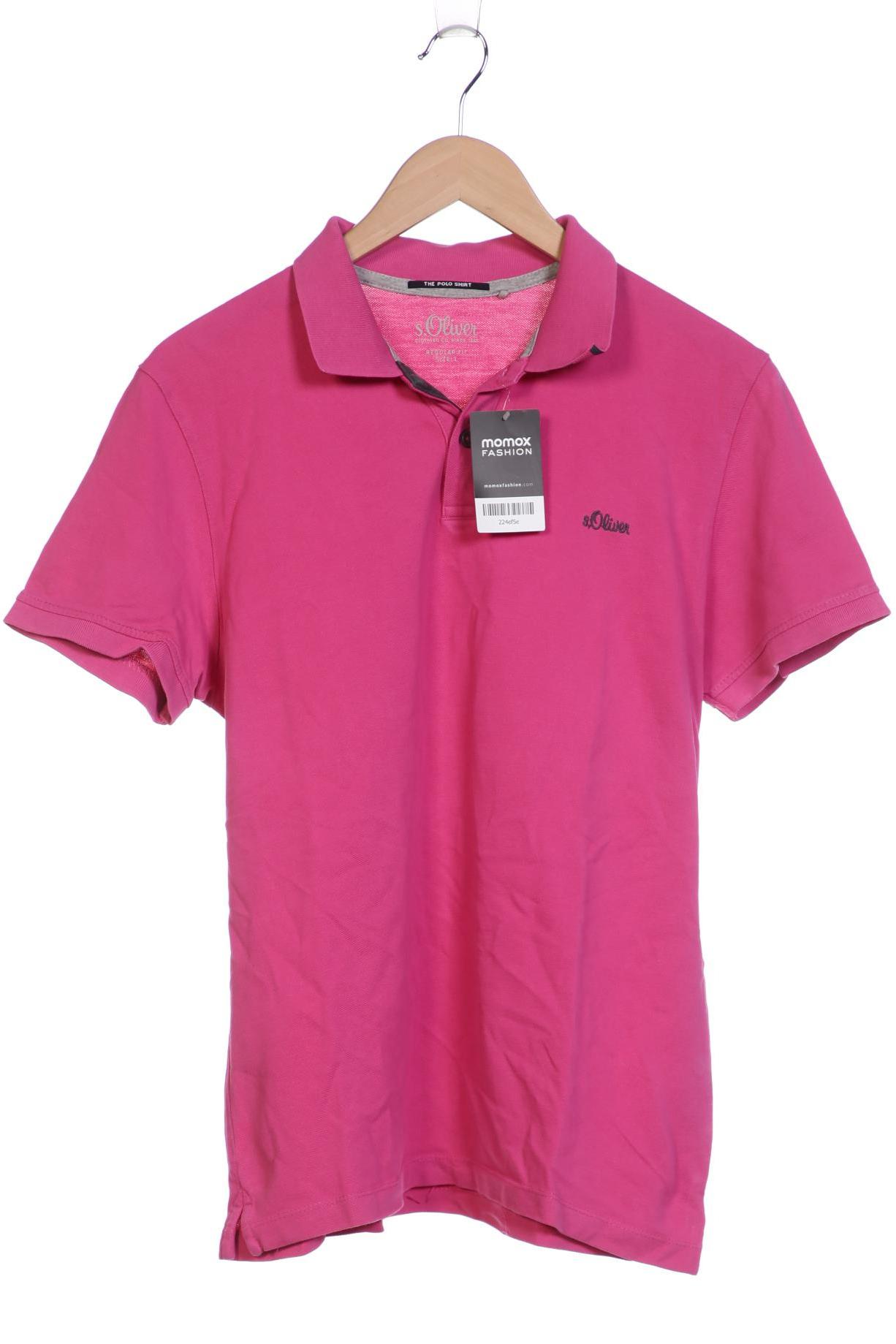 

s.Oliver Herren Poloshirt, pink, Gr. 52