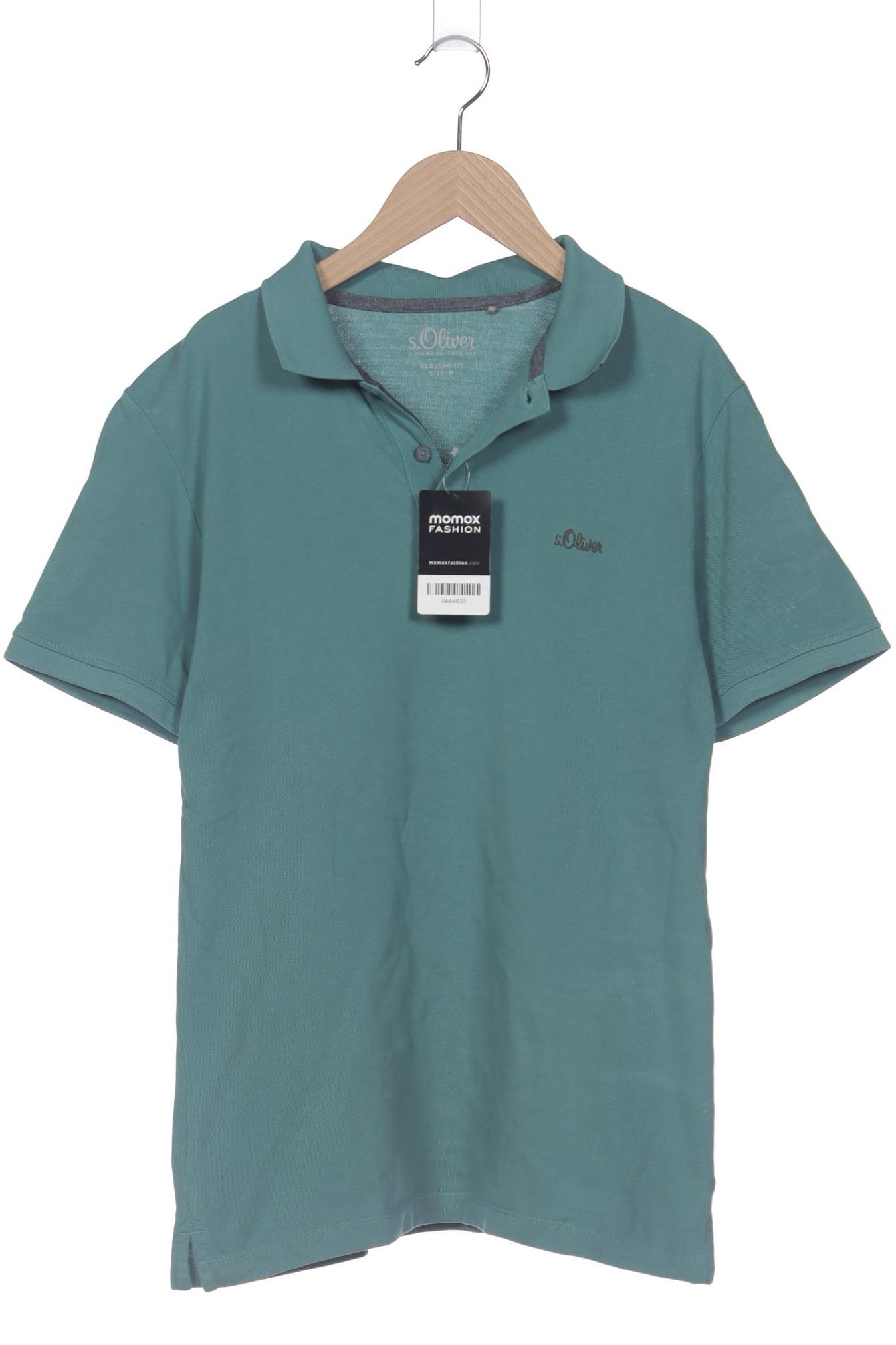 

s.Oliver Herren Poloshirt, grün, Gr. 48