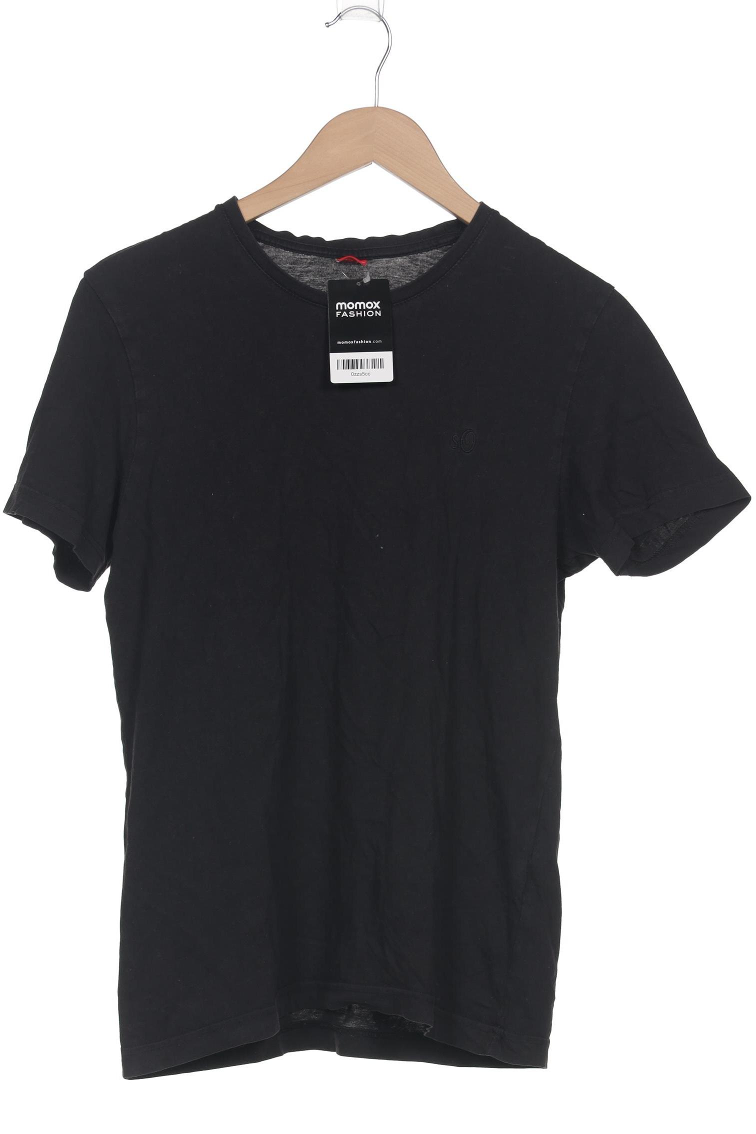 

s.Oliver Herren T-Shirt, schwarz, Gr. 48