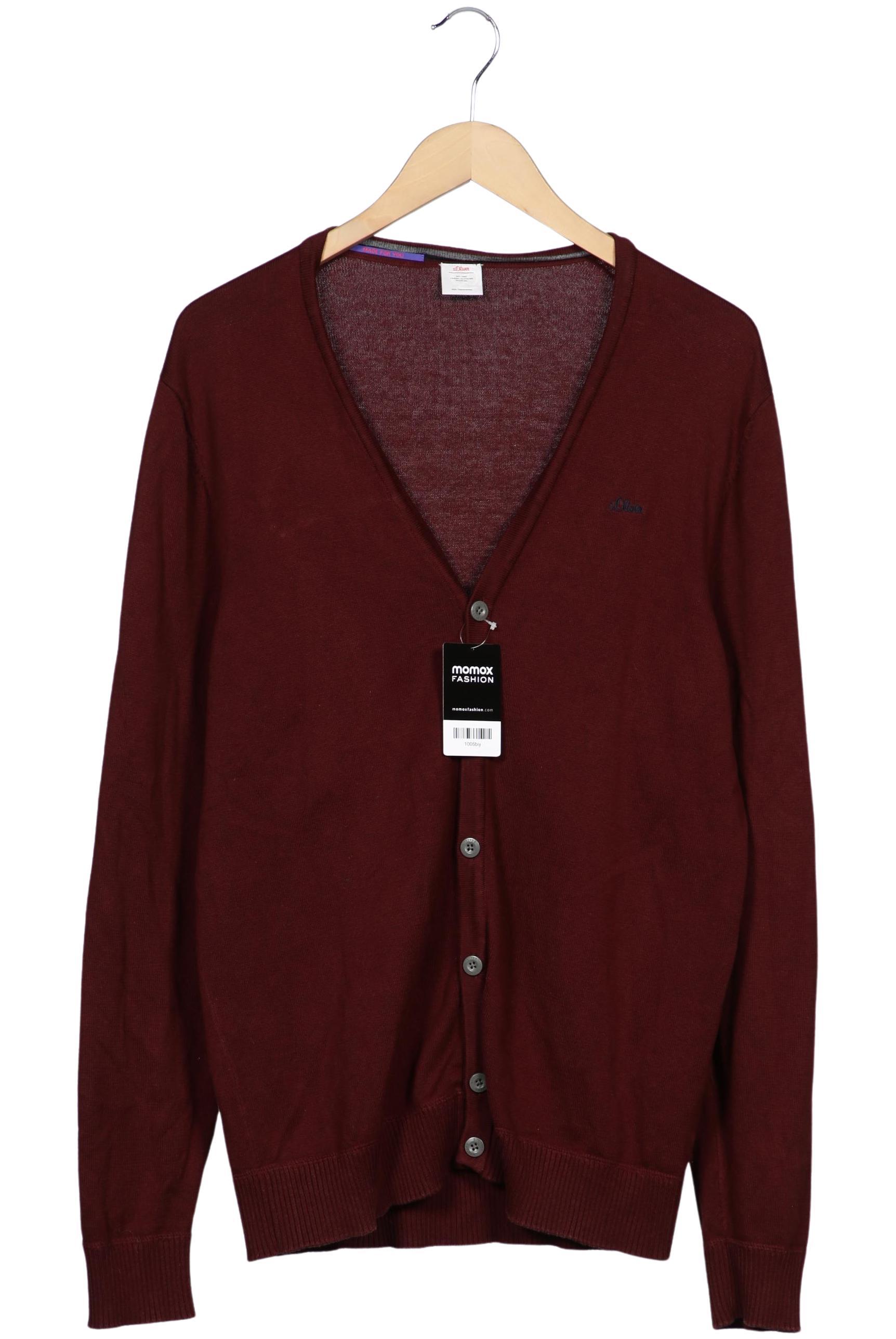 Thumbnail - s.Oliver Herren Strickjacke, bordeaux, Gr. 52