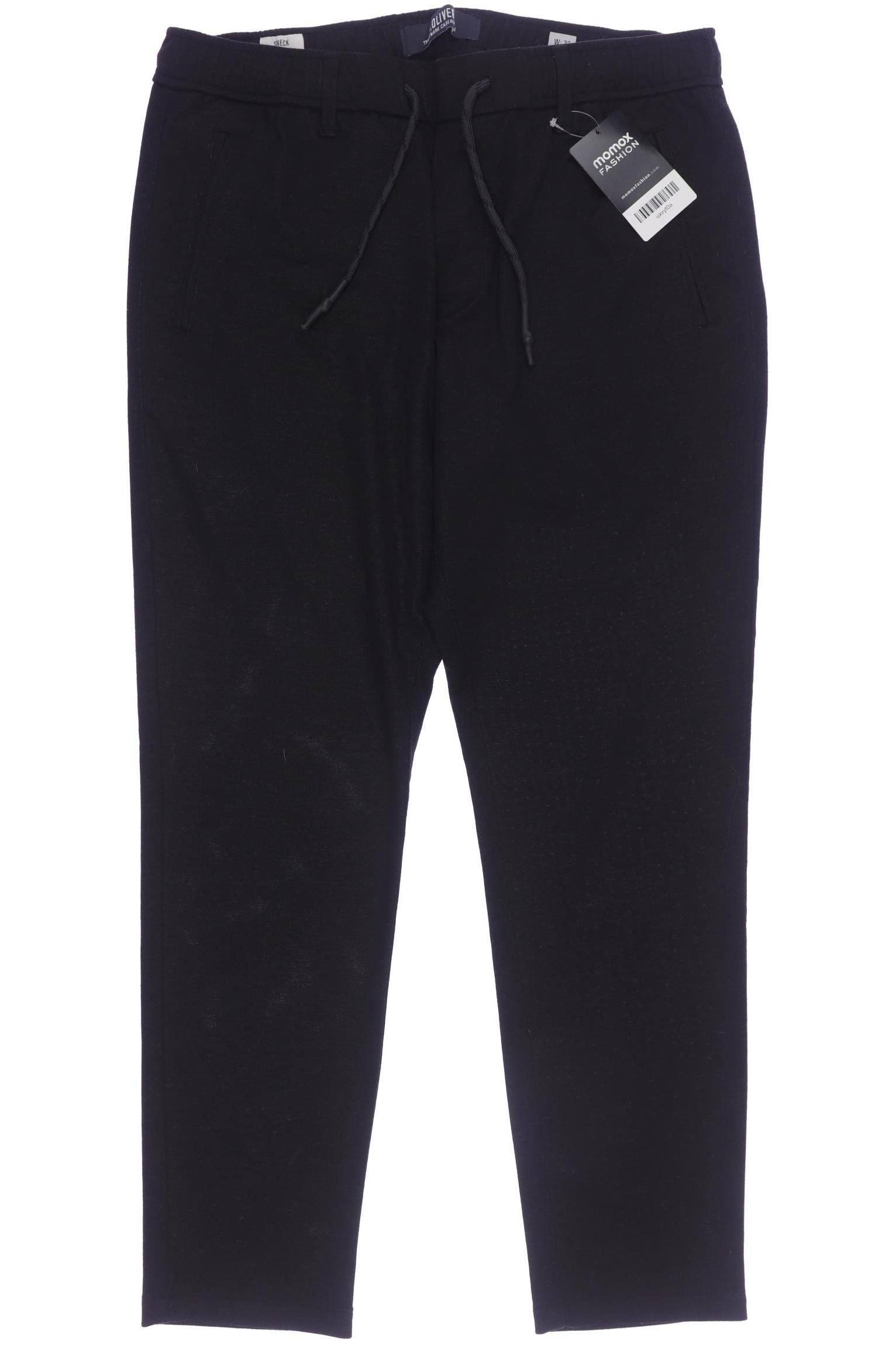 

s.Oliver Herren Stoffhose, schwarz, Gr. 33