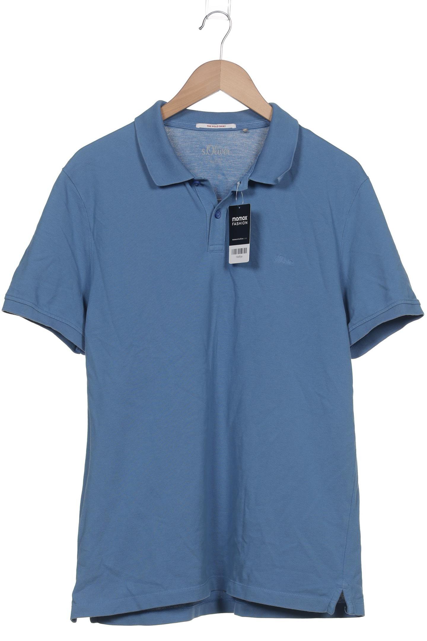 

s.Oliver Herren Poloshirt, blau, Gr. 54
