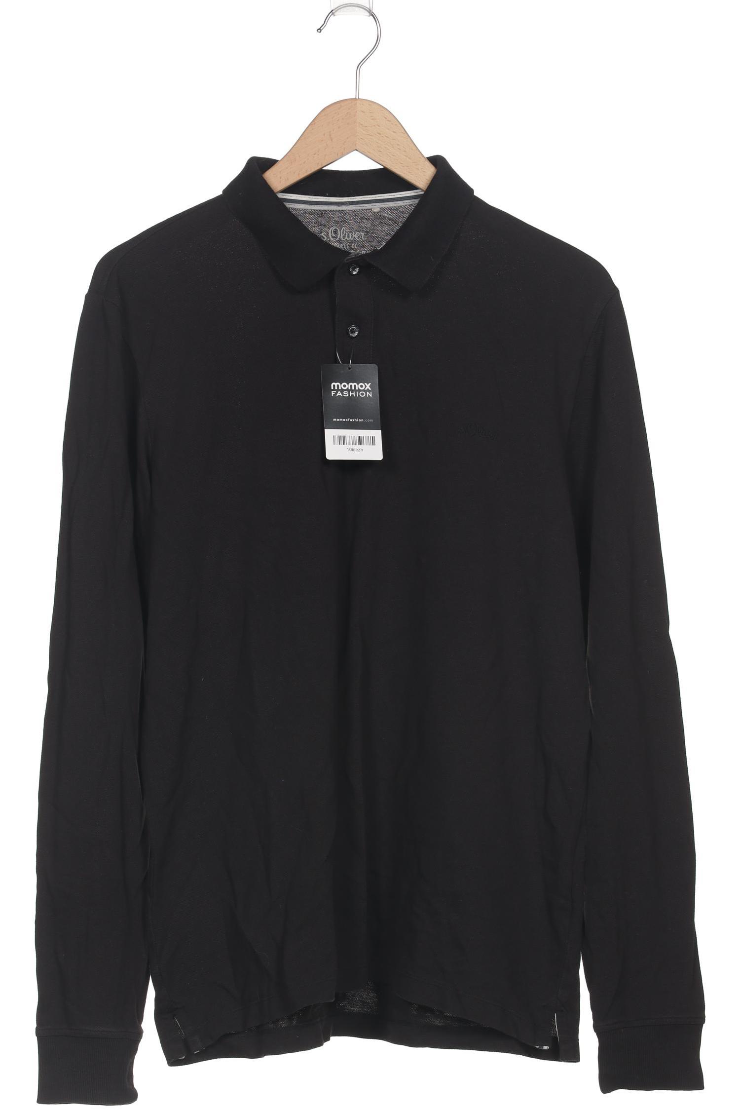 

s.Oliver Herren Poloshirt, schwarz, Gr. 52